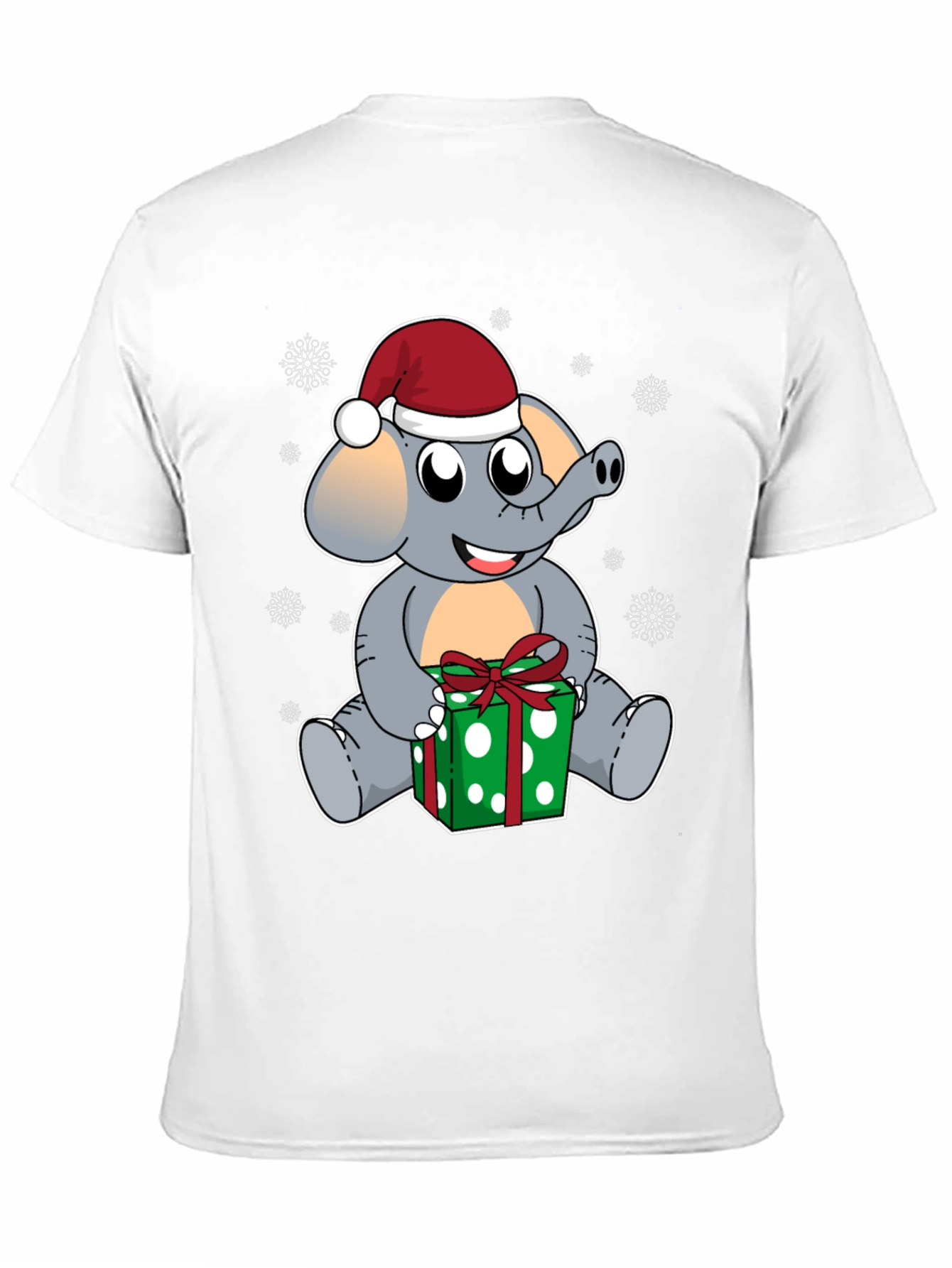 Holiday Elephant Graphic Tee