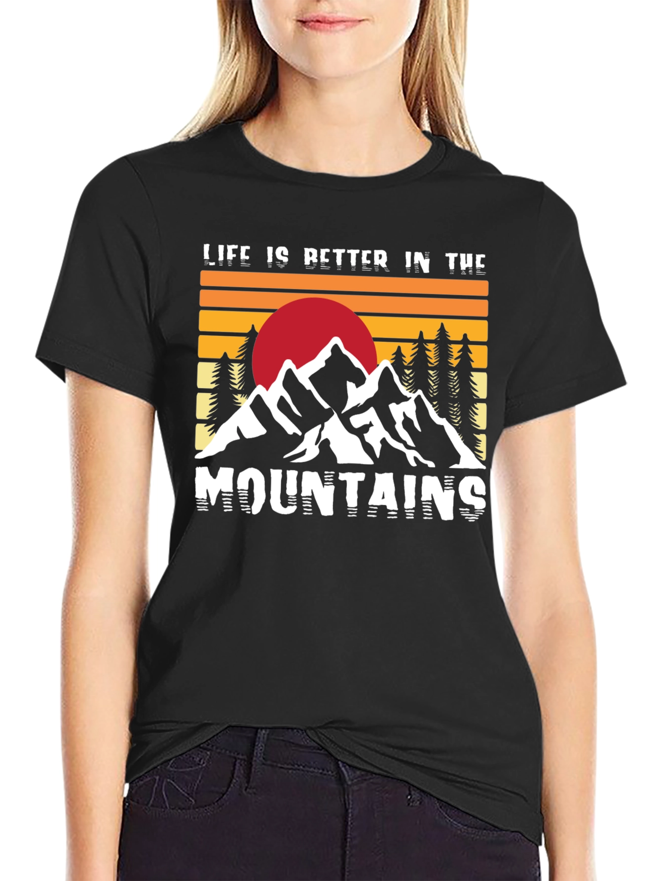Life is Better in the Mountains Graphic Tee