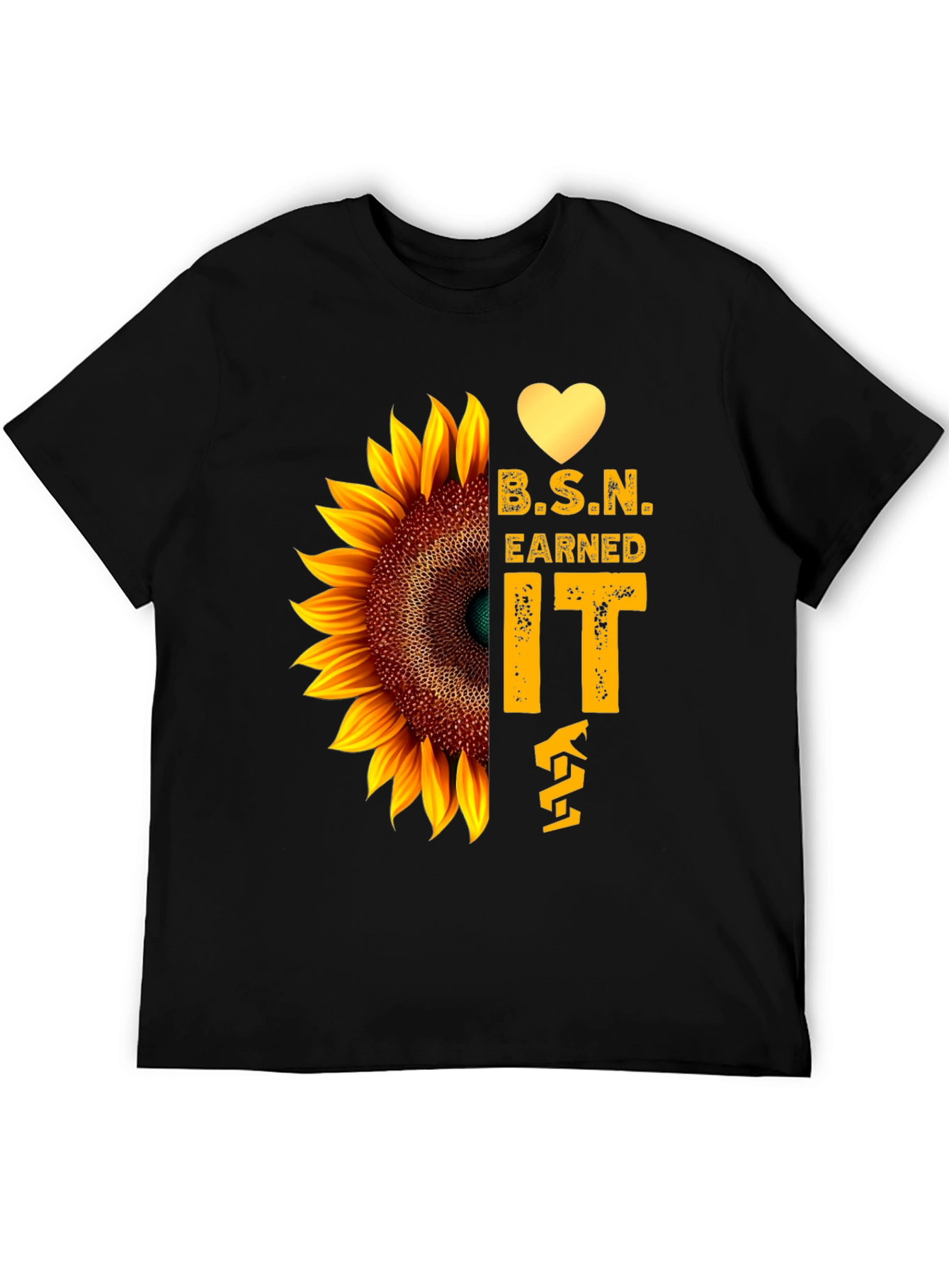 B.S.N. Sunflower Graphic Tee