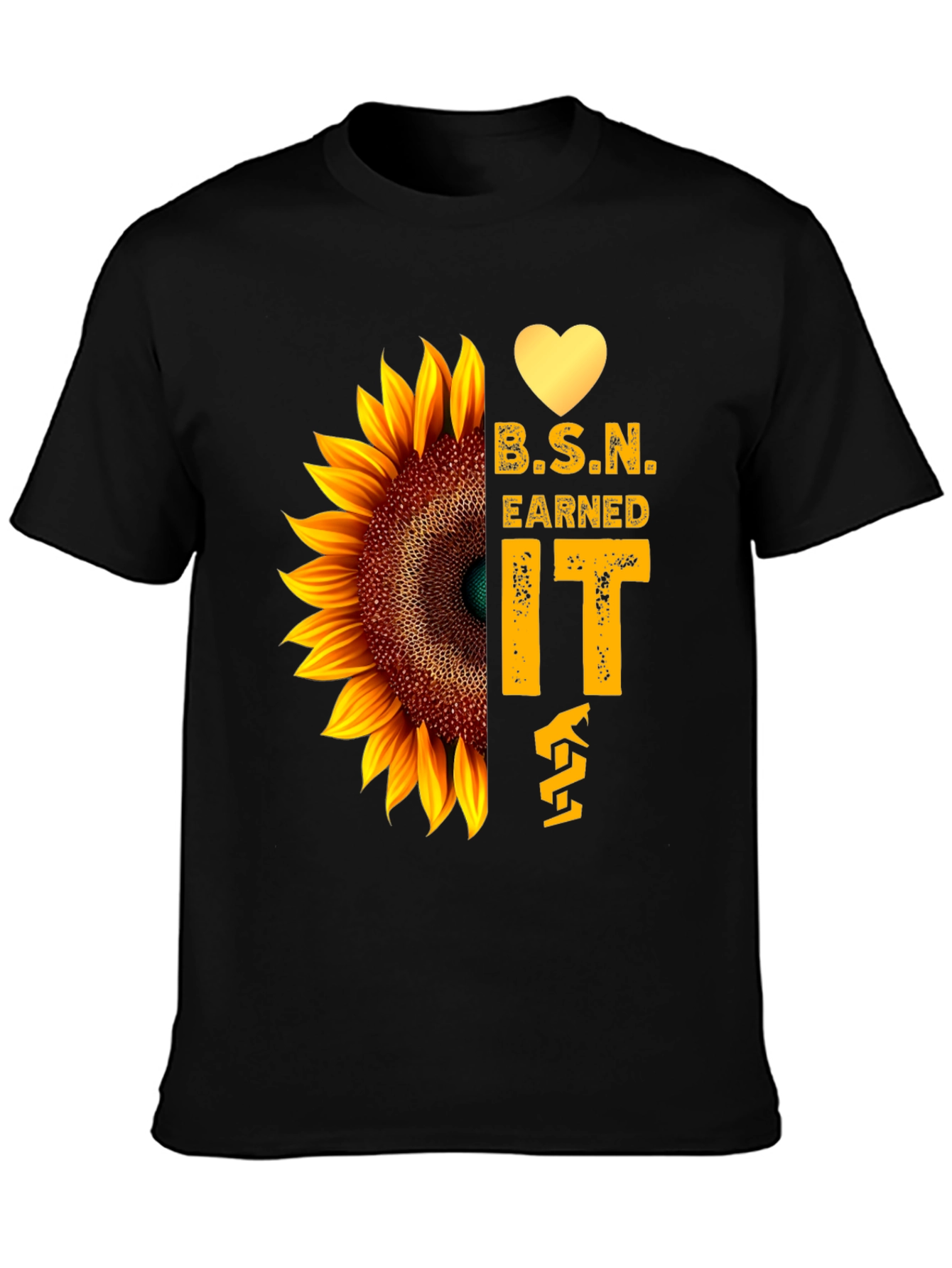 B.S.N. Sunflower Graphic Tee