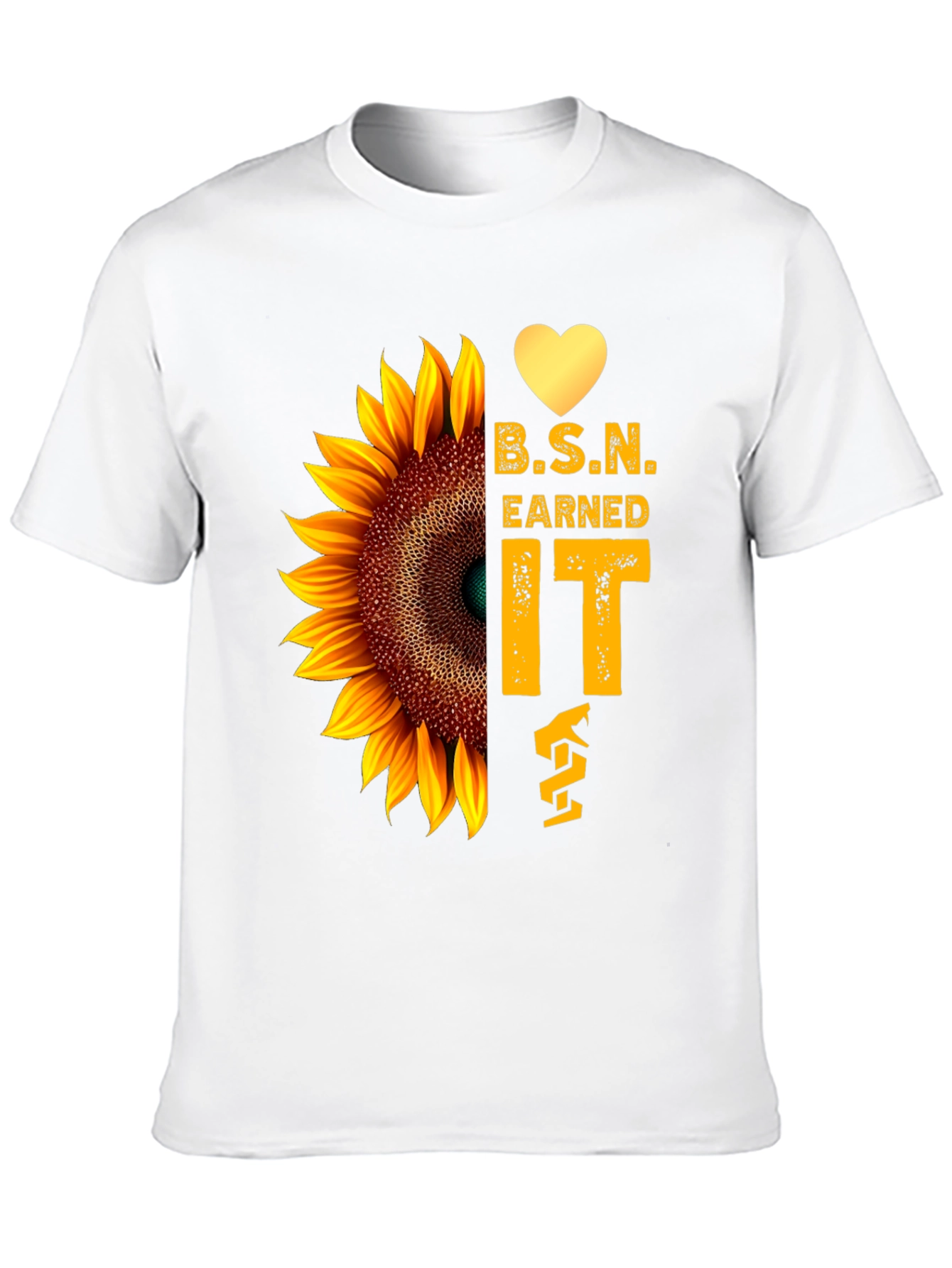 B.S.N. Sunflower Graphic Tee