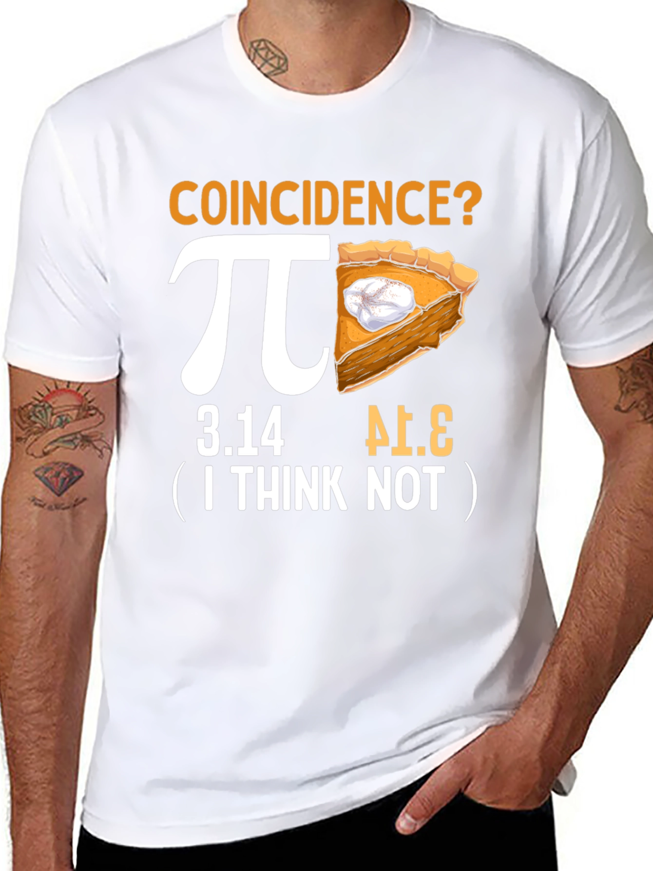 Pi Day Coincidence? Funny Math T-Shirt