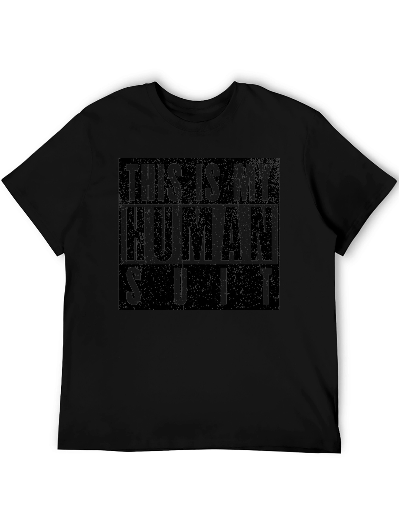 Human Suit Graphic Tee - Mens Black T-Shirt