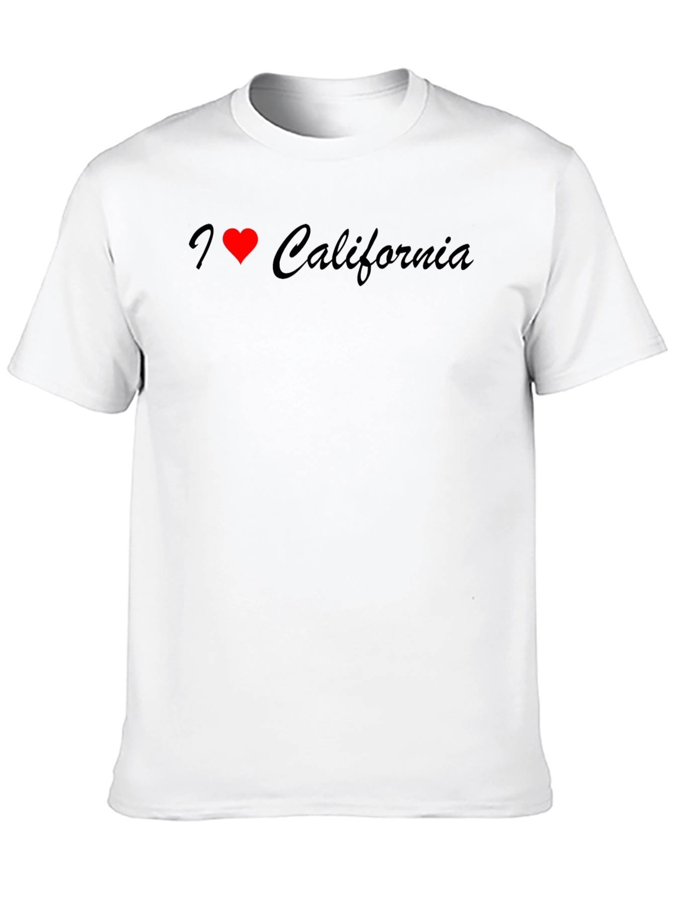 I Heart California T-Shirt - Black Graphic Tee