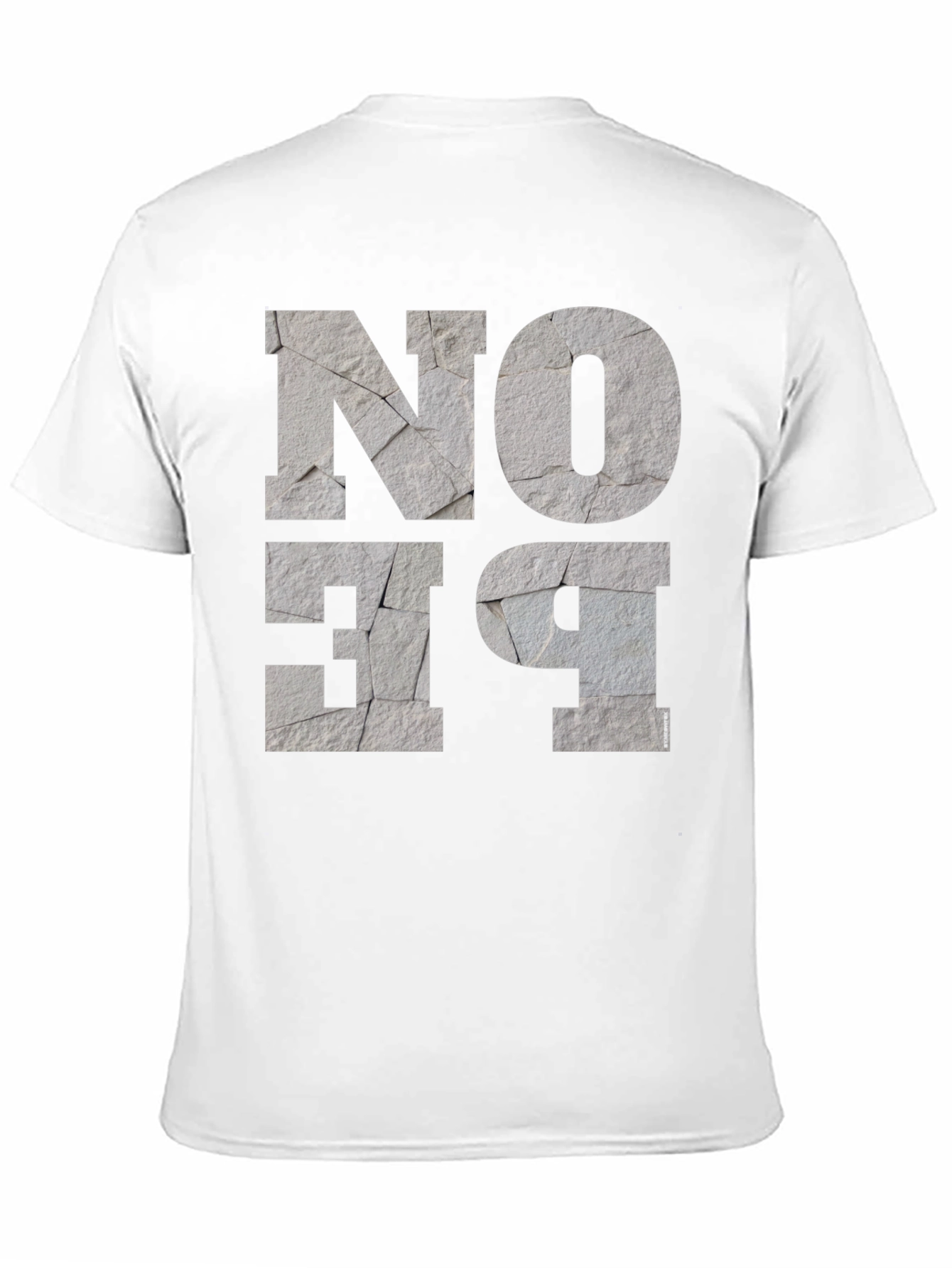 No Be T-Shirt Graphic Print Tee for Men