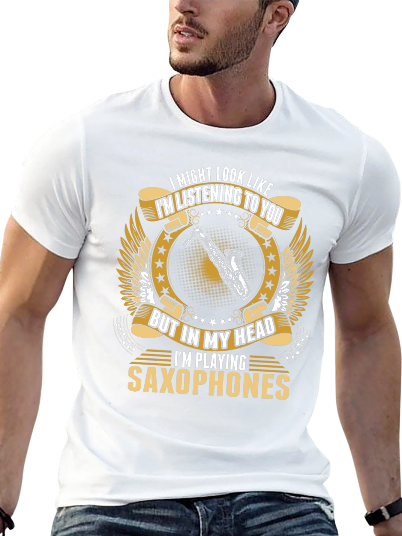 Saxophone Player T-Shirt - Musician Gift