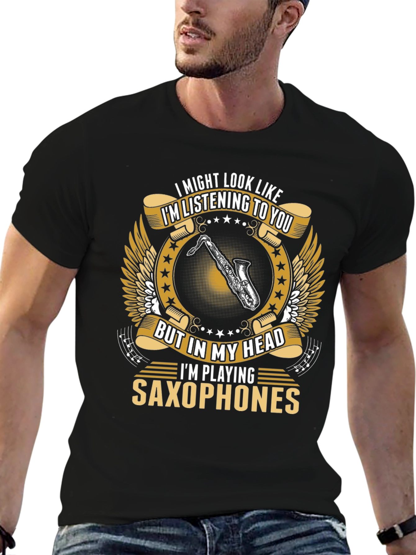 Saxophone Player T-Shirt - Musician Gift