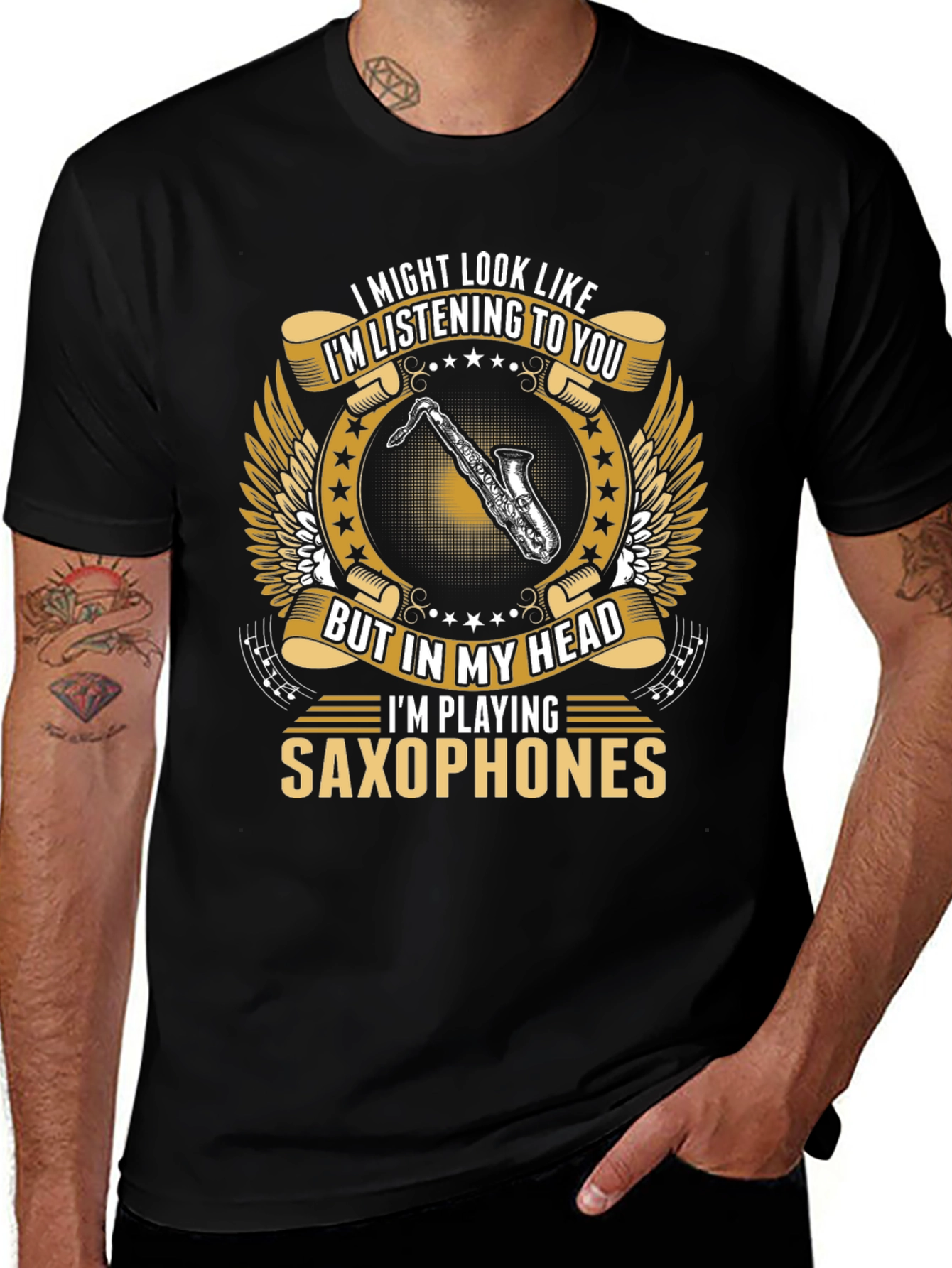 Saxophone Player T-Shirt - Musician Gift