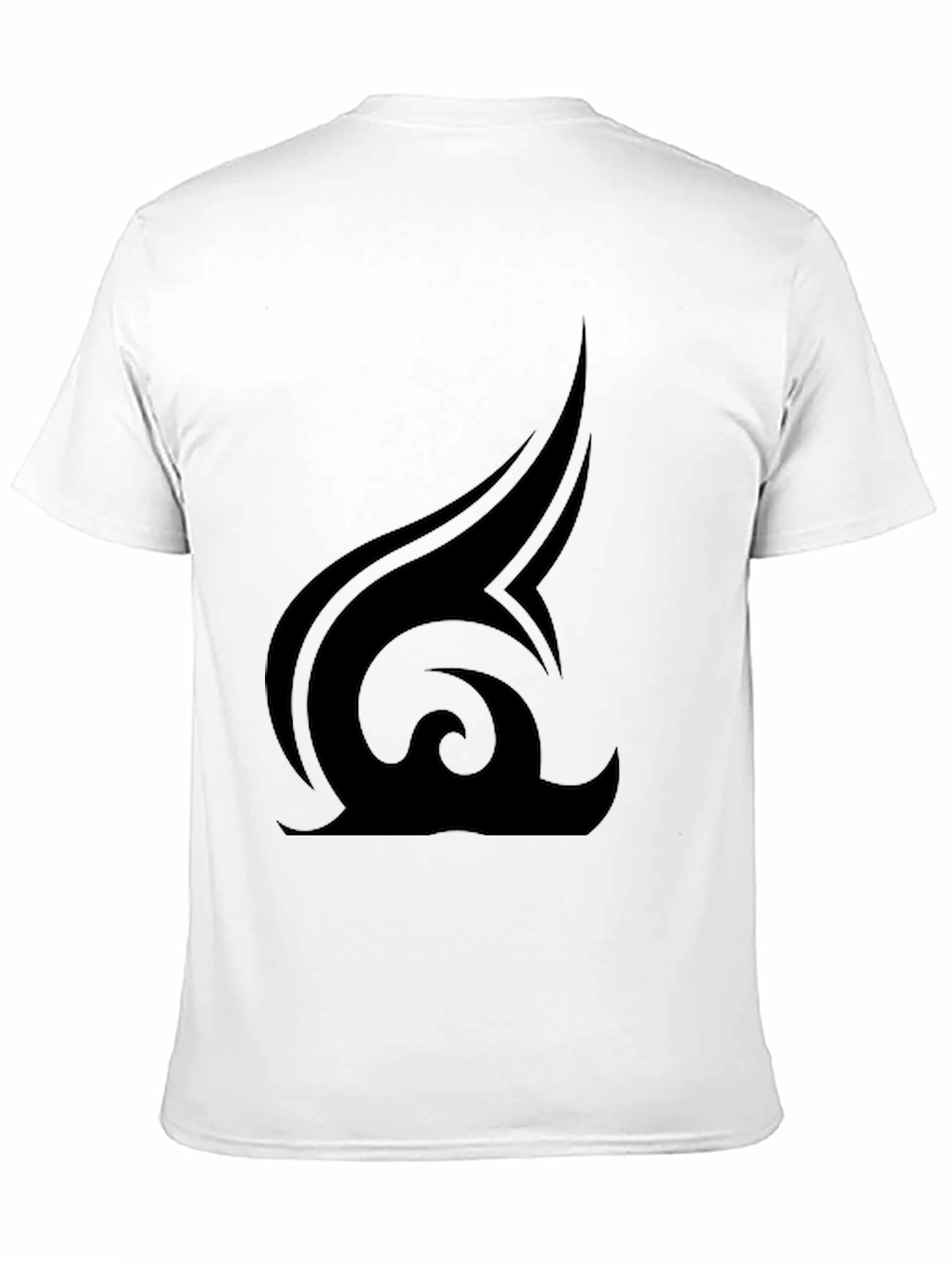 Tribal Graphic Black T-Shirt - Modern Style