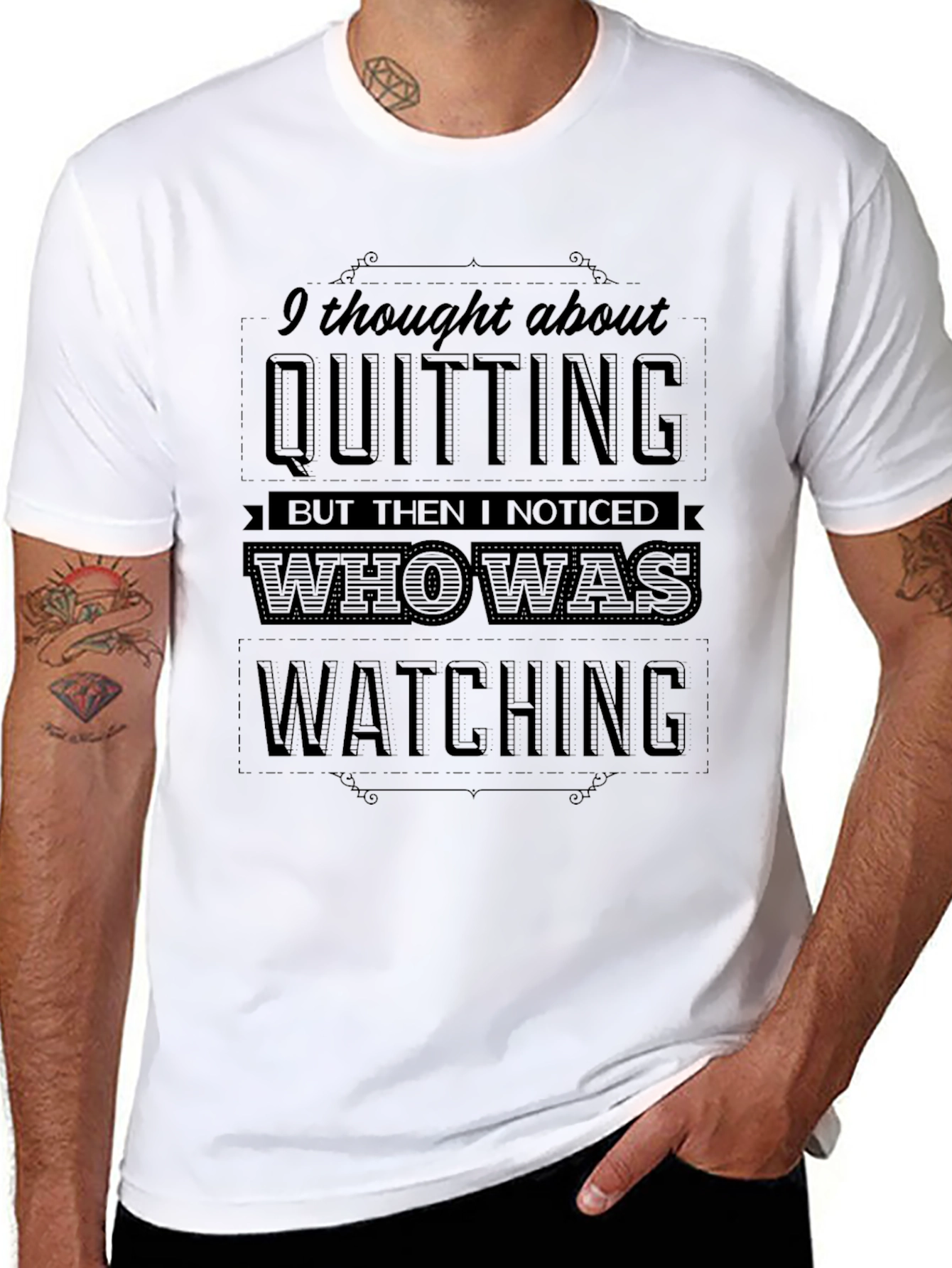 Quitting T-Shirt - Motivational Tee