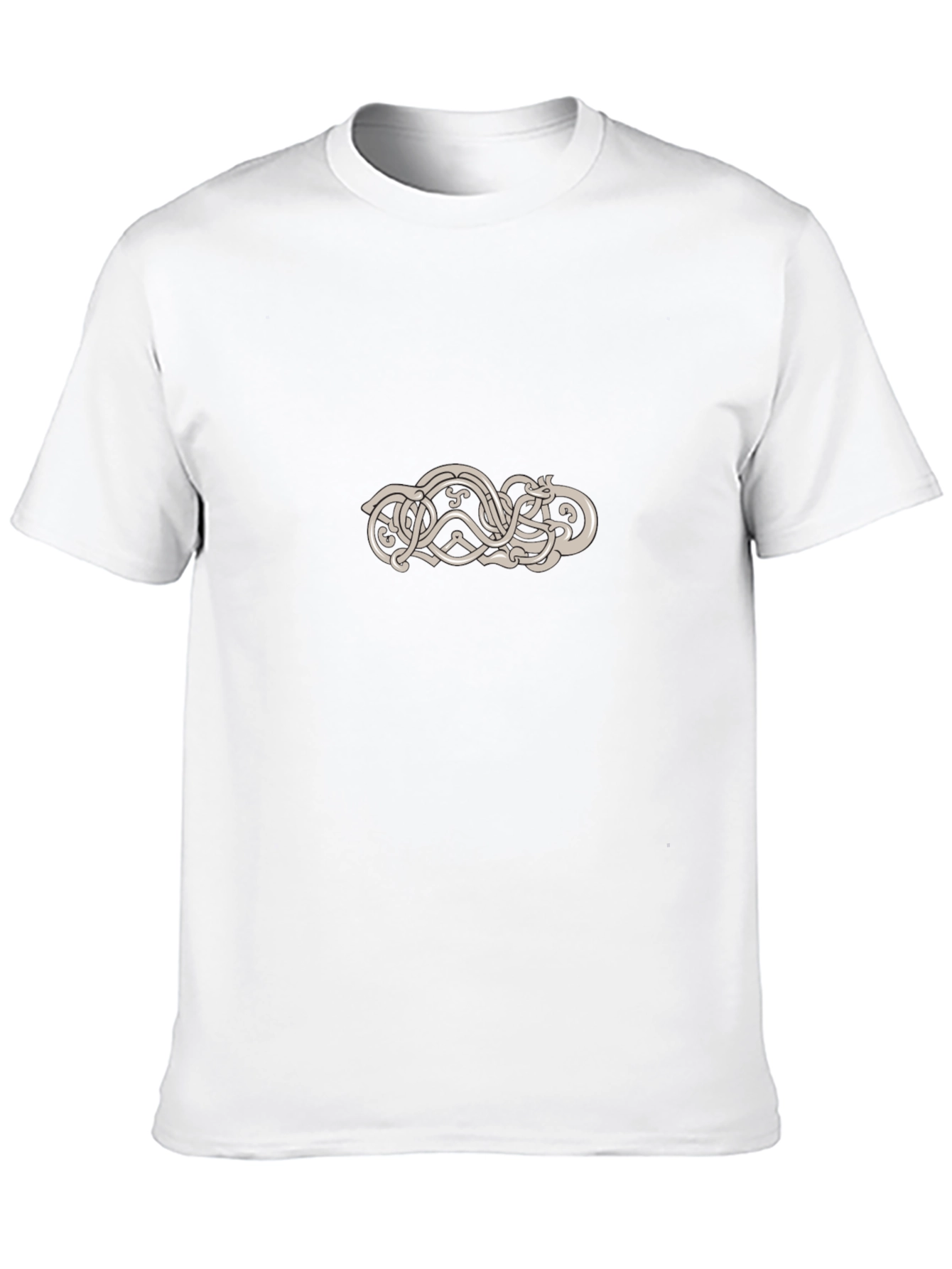 Celtic Dragon Knot Black T-Shirt