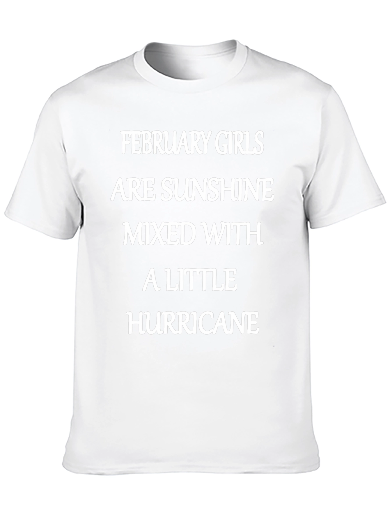 February Girls T-Shirt - Sunshine and Hurricane Tee