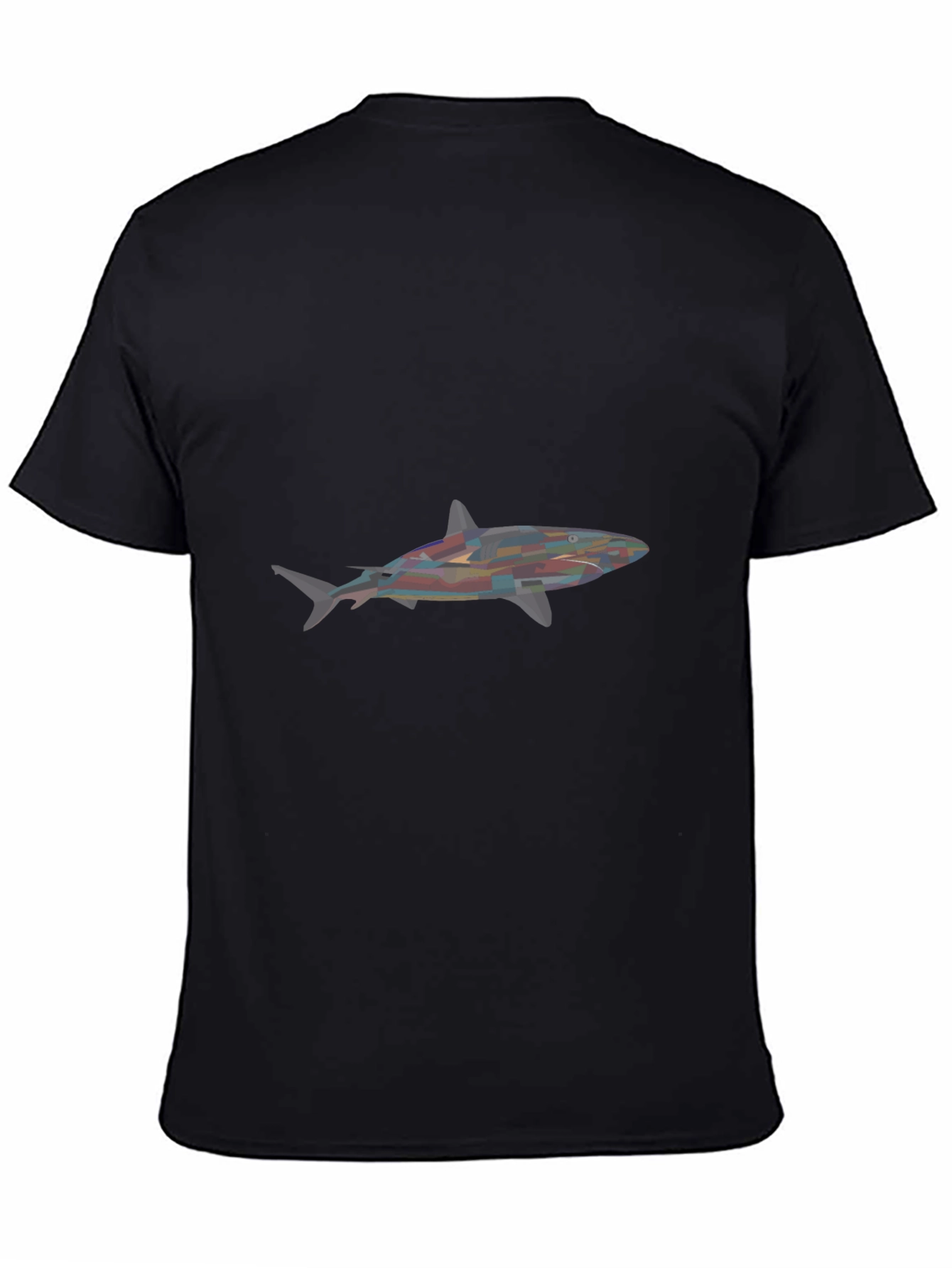 Cool Shark Graphic Black T-Shirt