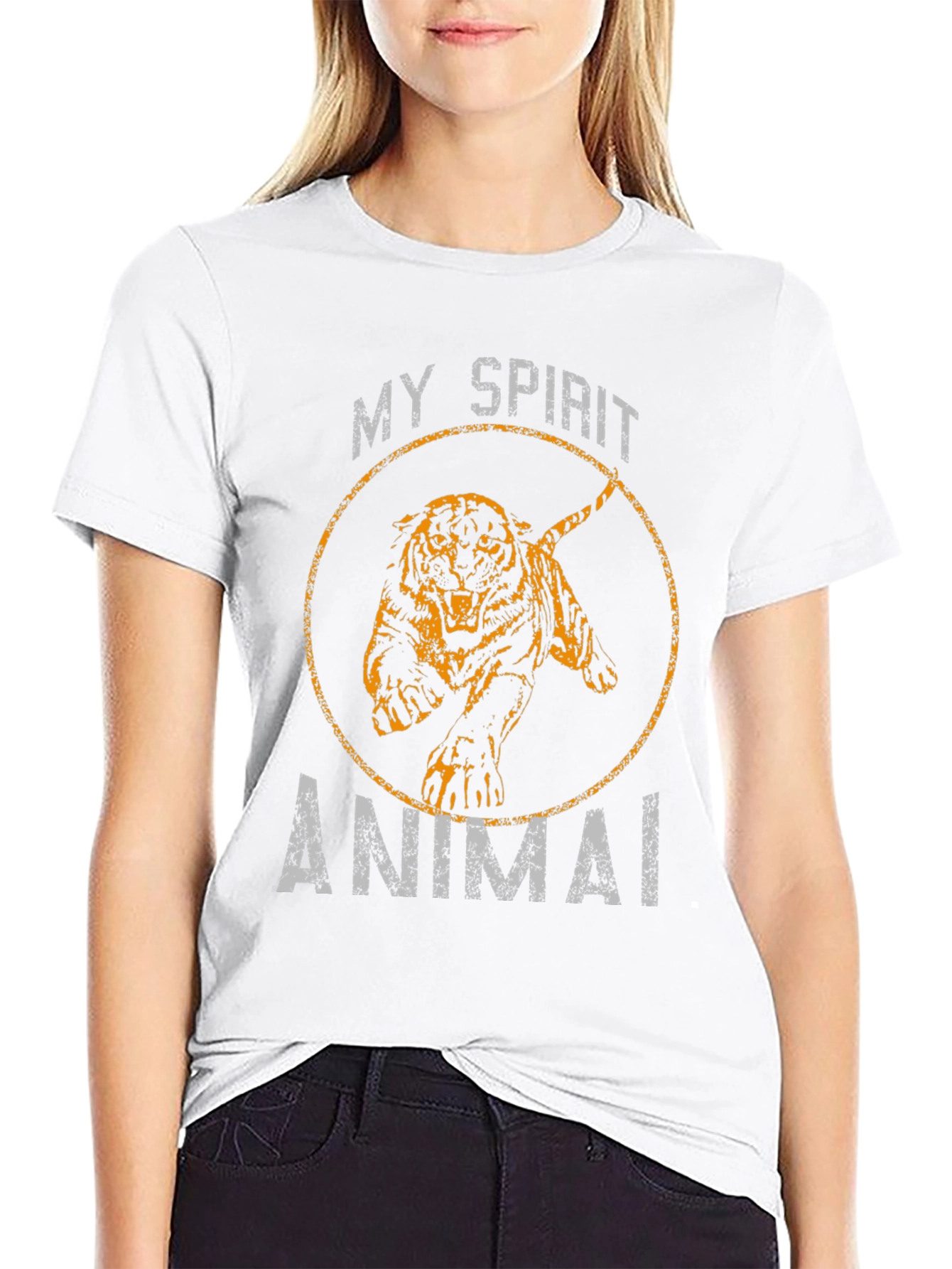 My Spirit Animal Tiger Graphic Tee