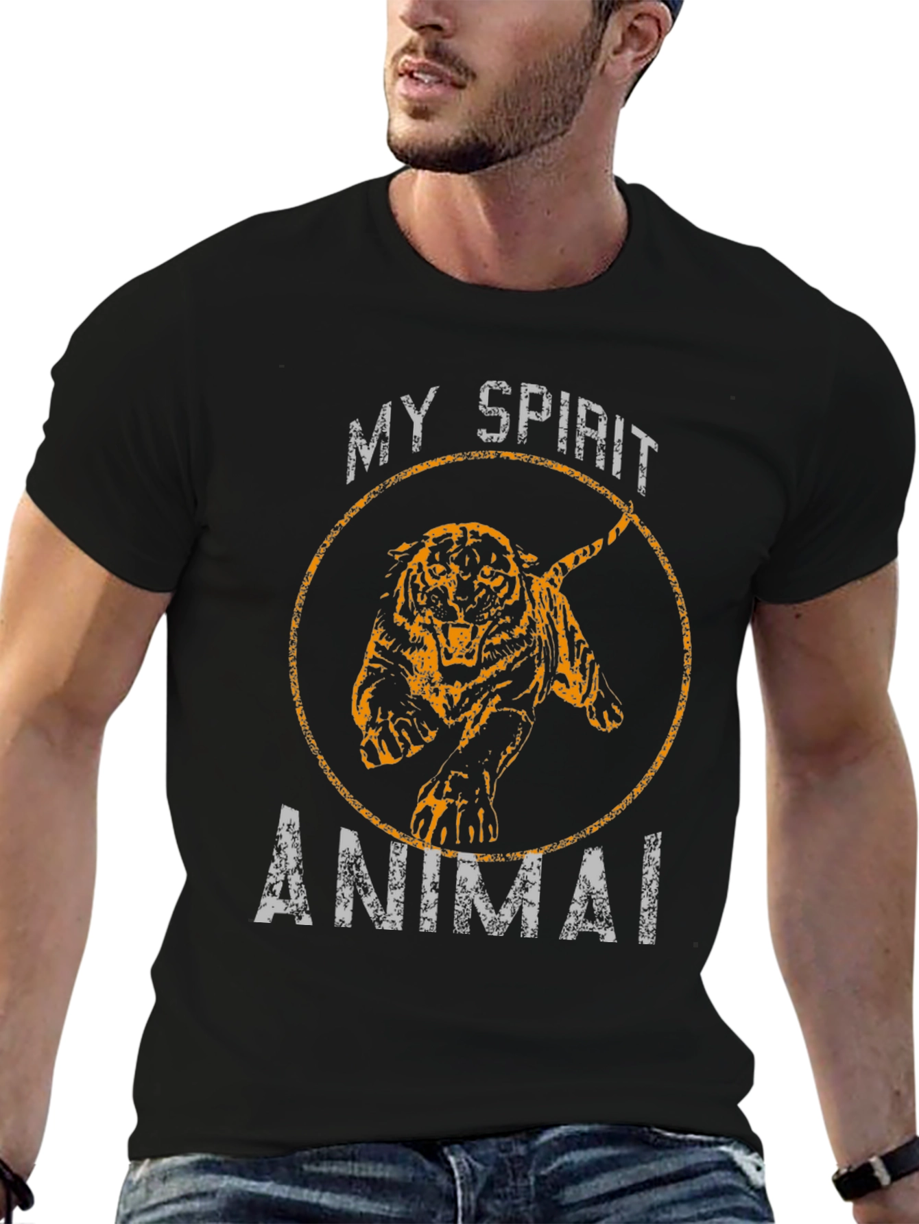 My Spirit Animal Tiger Graphic Tee