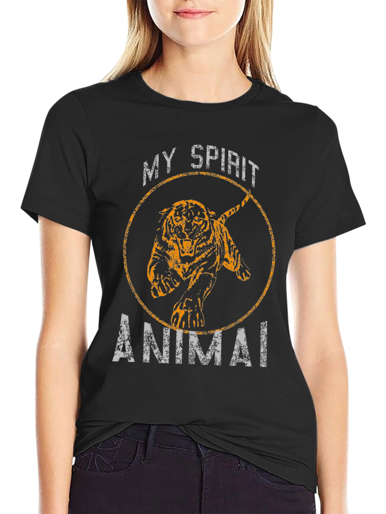 My Spirit Animal Tiger Graphic Tee