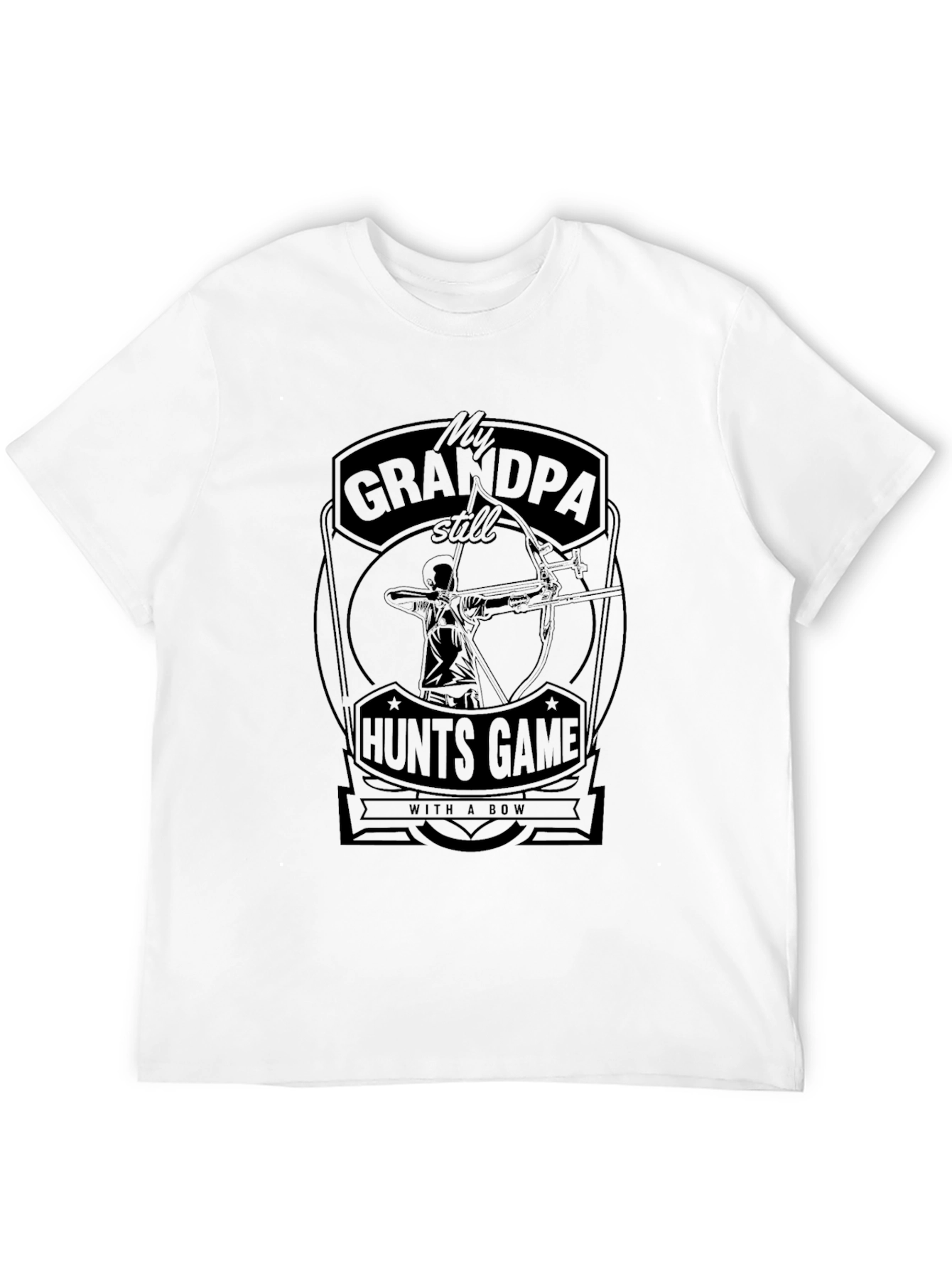 My Grandpa Still Hunts Game T-Shirt