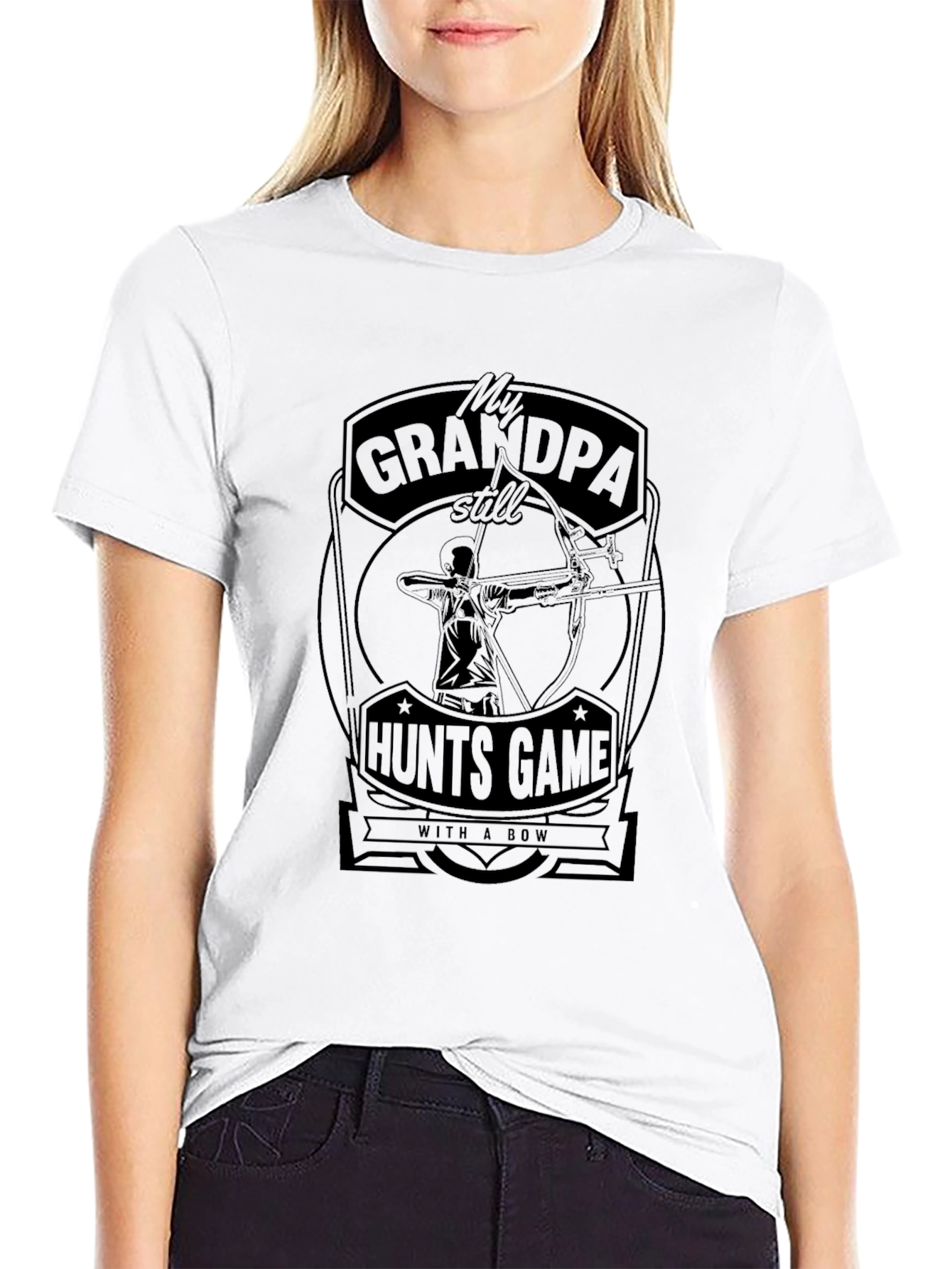 My Grandpa Still Hunts Game T-Shirt