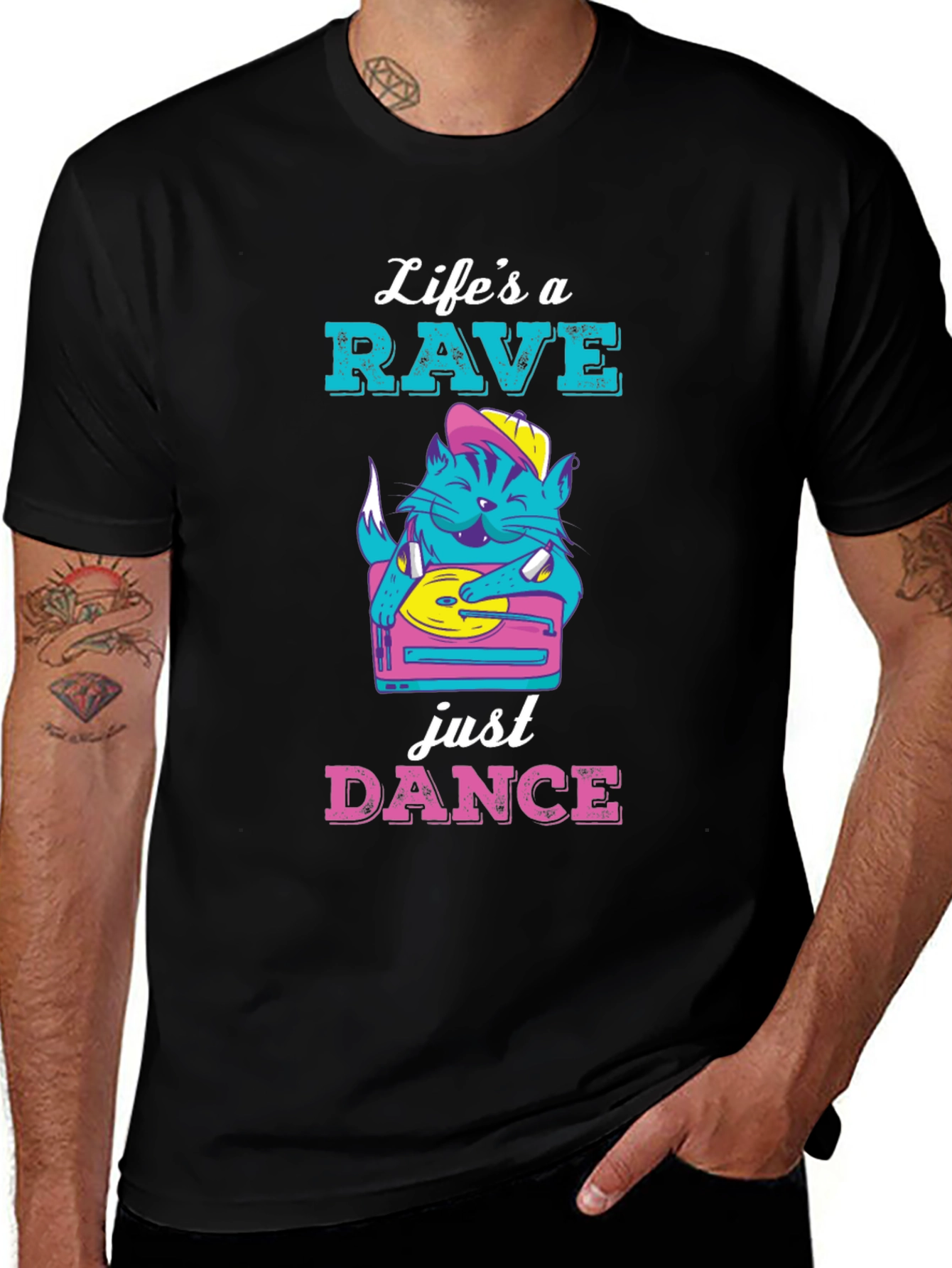 Lifes a Rave Just Dance T-Shirt