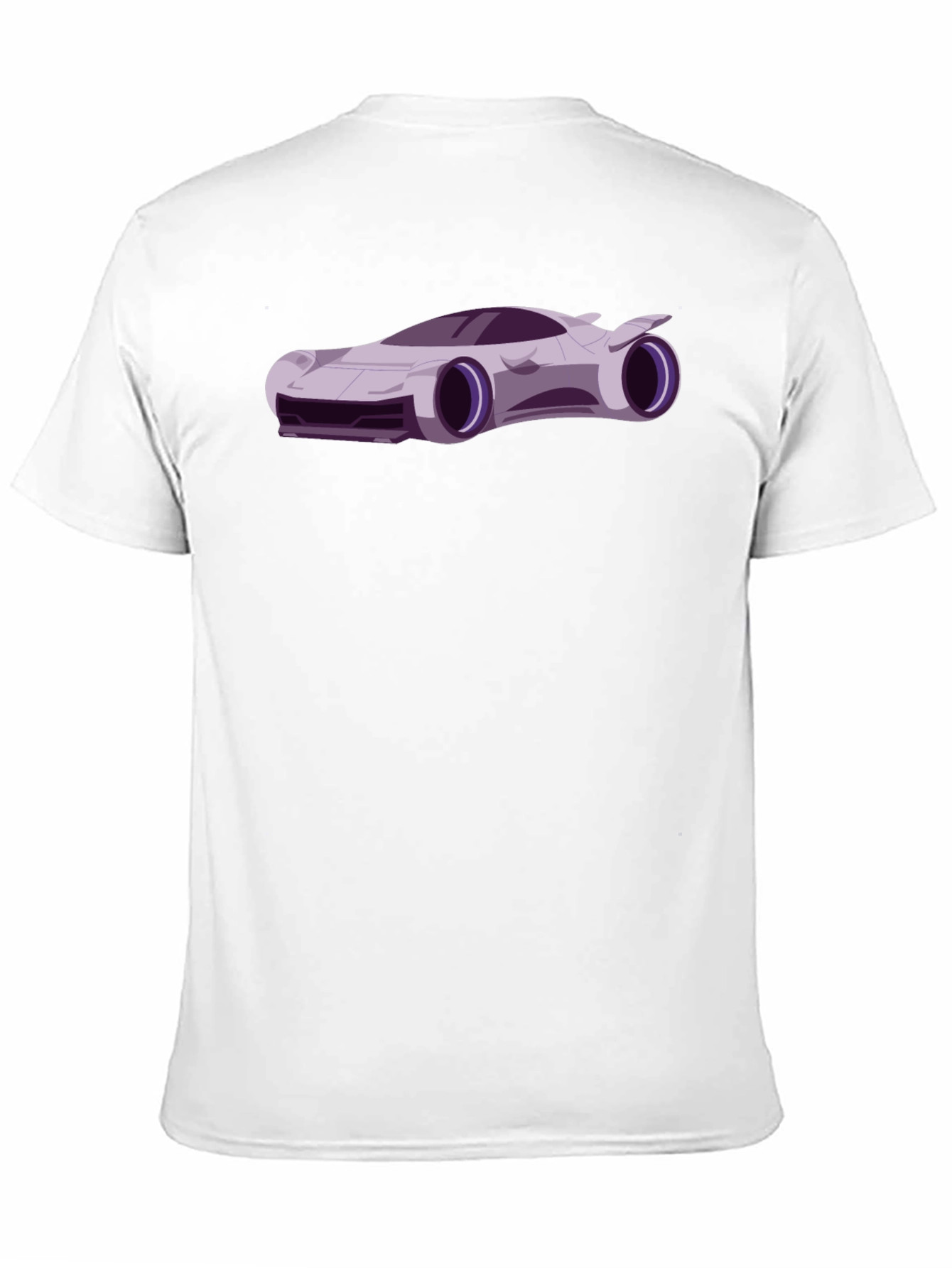 Futuristic Car Graphic Tee - Cool Black T-Shirt