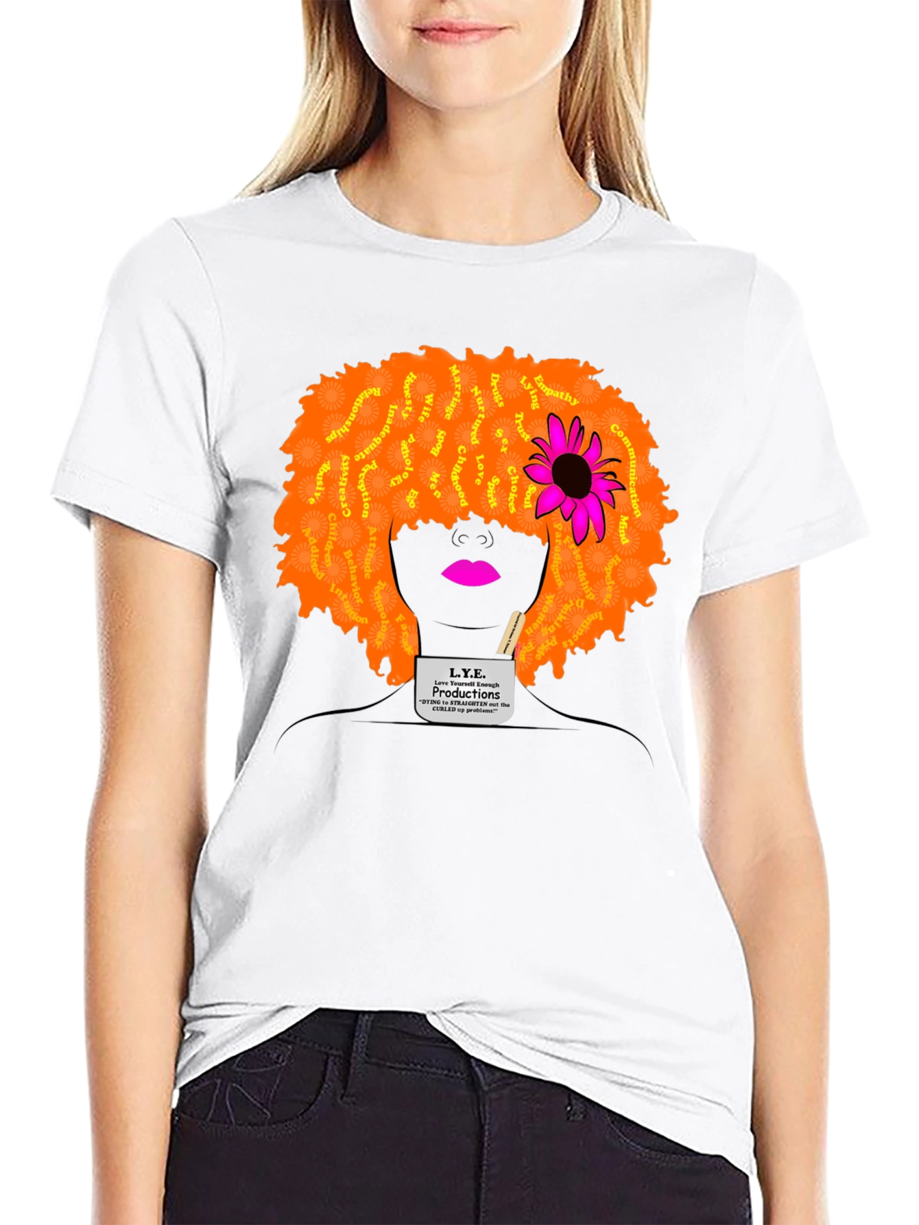 L.Y.E. Productions Graphic Print T-Shirt