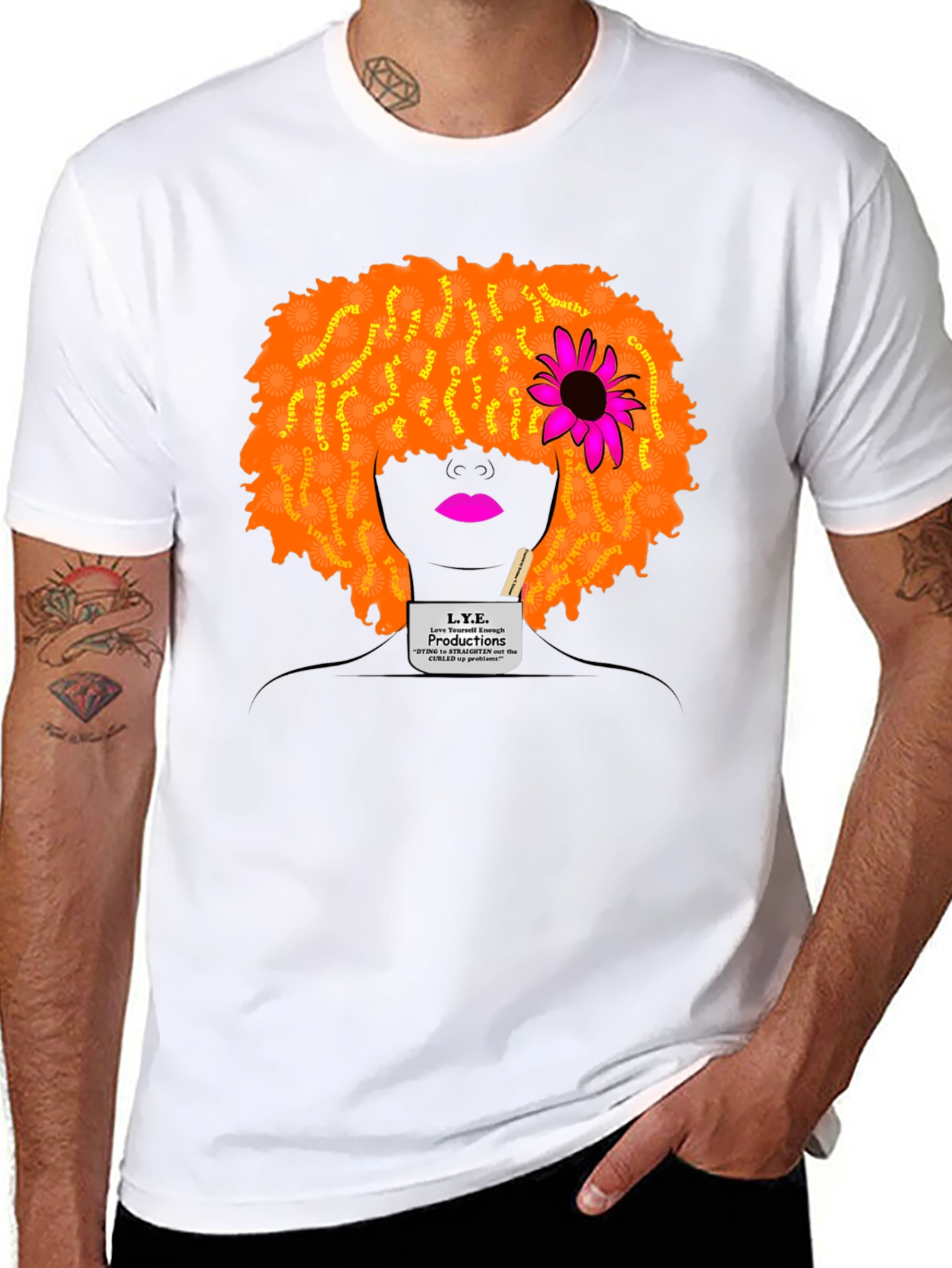 L.Y.E. Productions Graphic Print T-Shirt