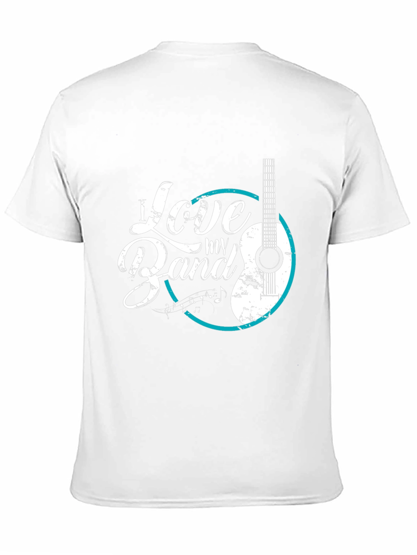 I Love My Band T-Shirt - Guitar Graphic Tee