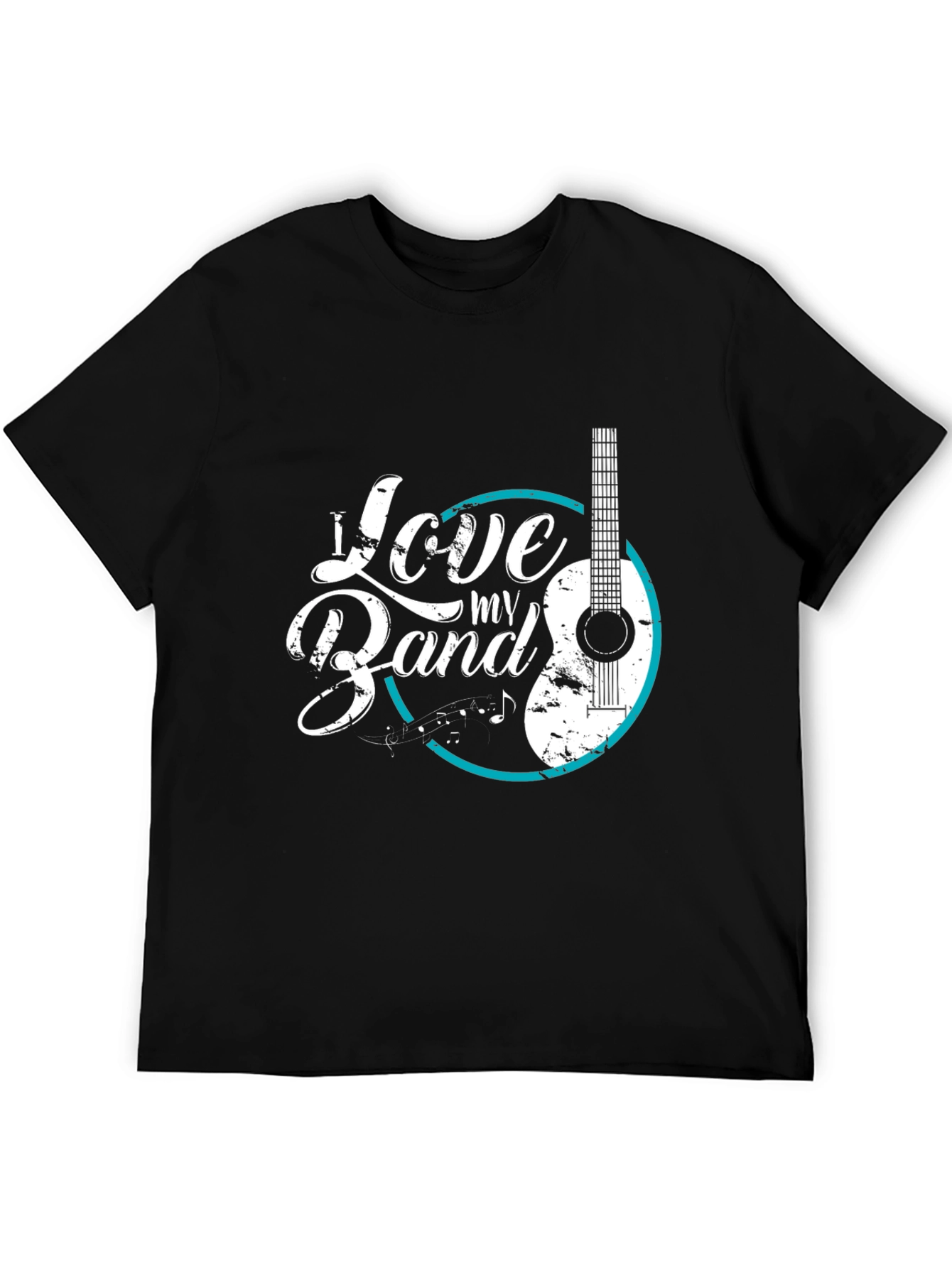 I Love My Band T-Shirt - Guitar Graphic Tee