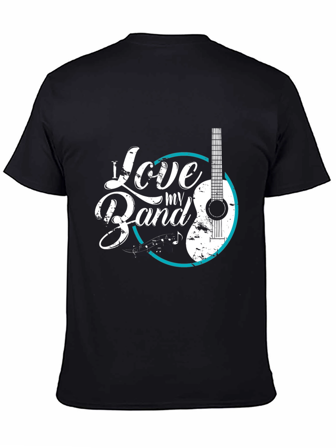 I Love My Band T-Shirt - Guitar Graphic Tee
