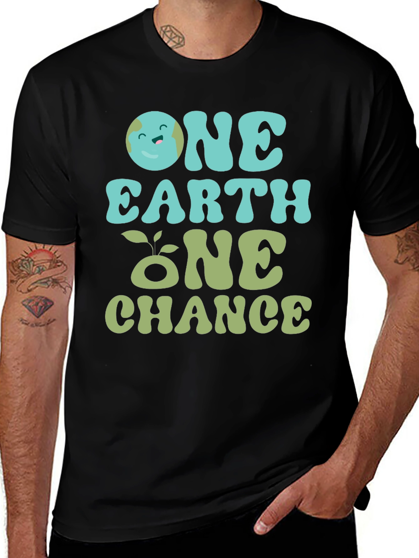 One Earth One Chance Graphic Tee