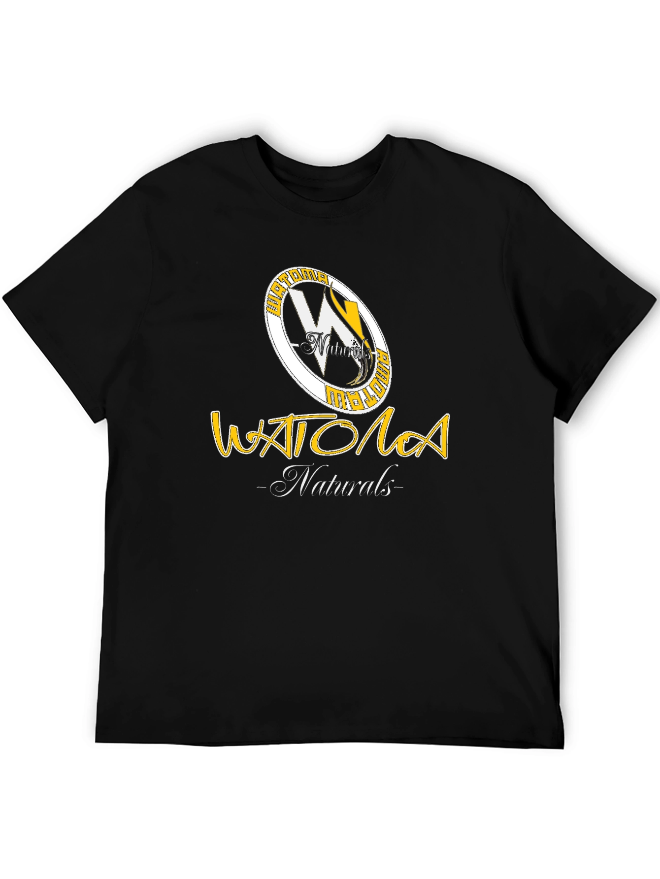 Watola Naturals Black Graphic Tee