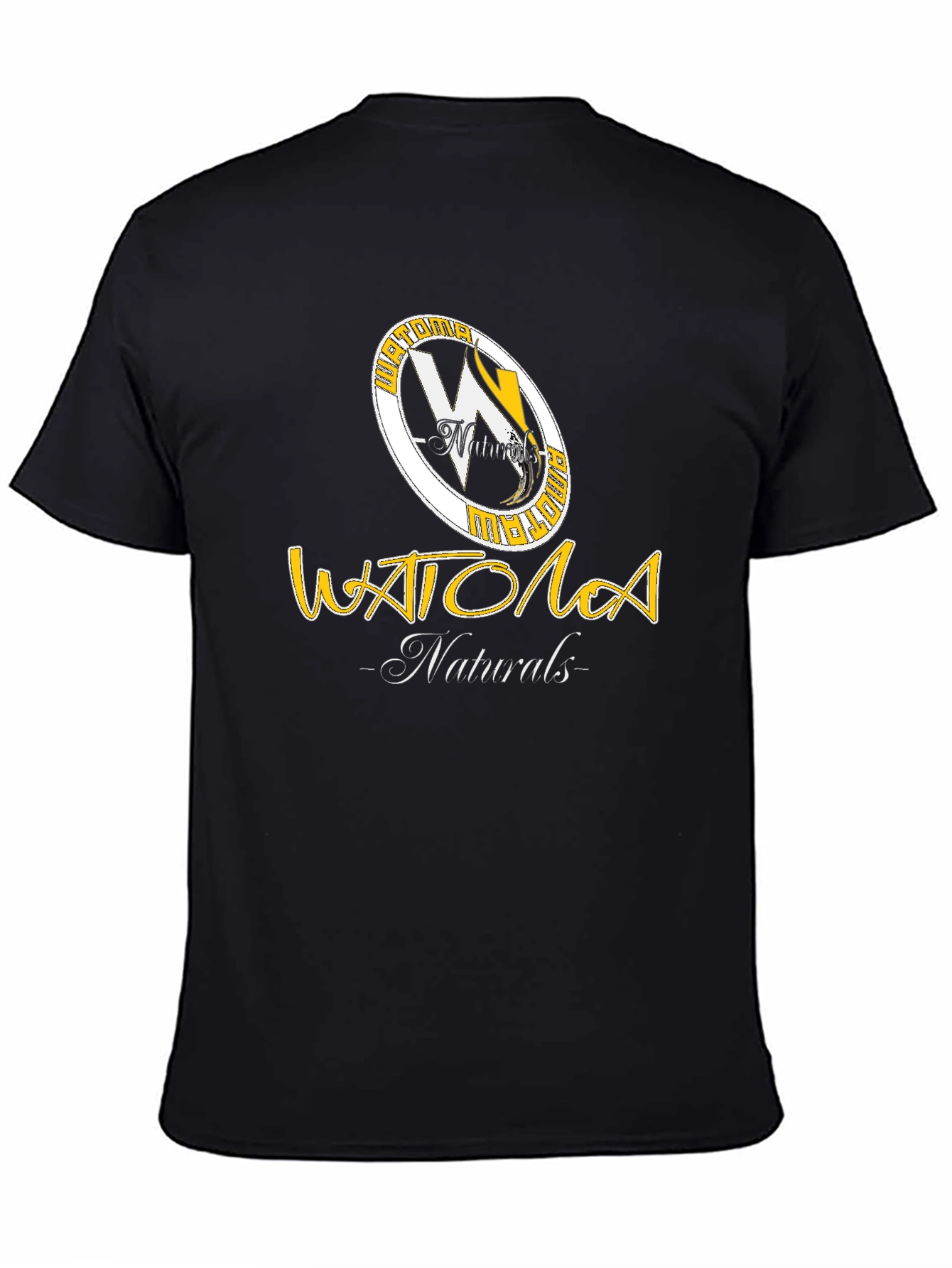 Watola Naturals Black Graphic Tee