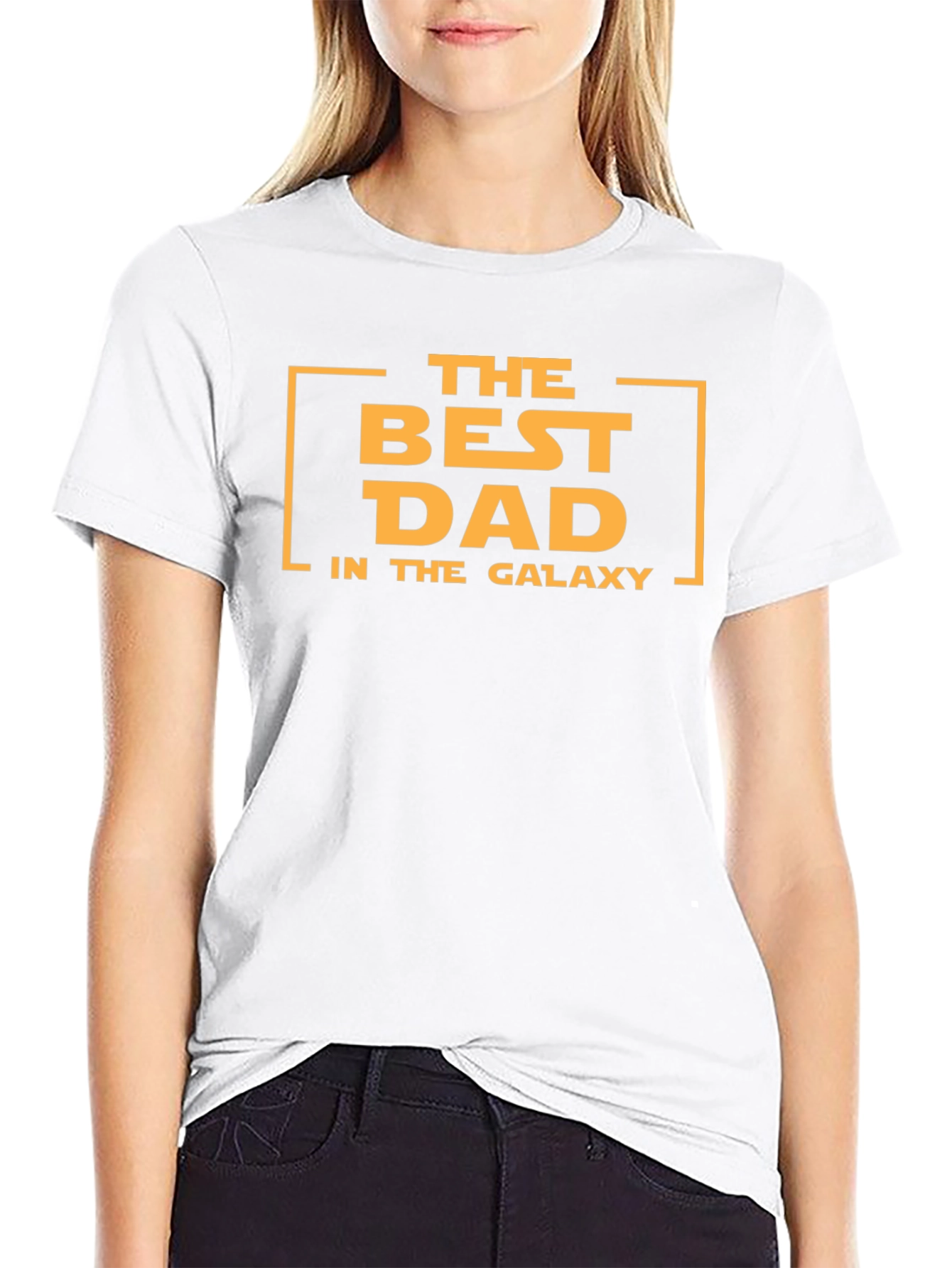 Best Dad in the Galaxy T-Shirt - Black