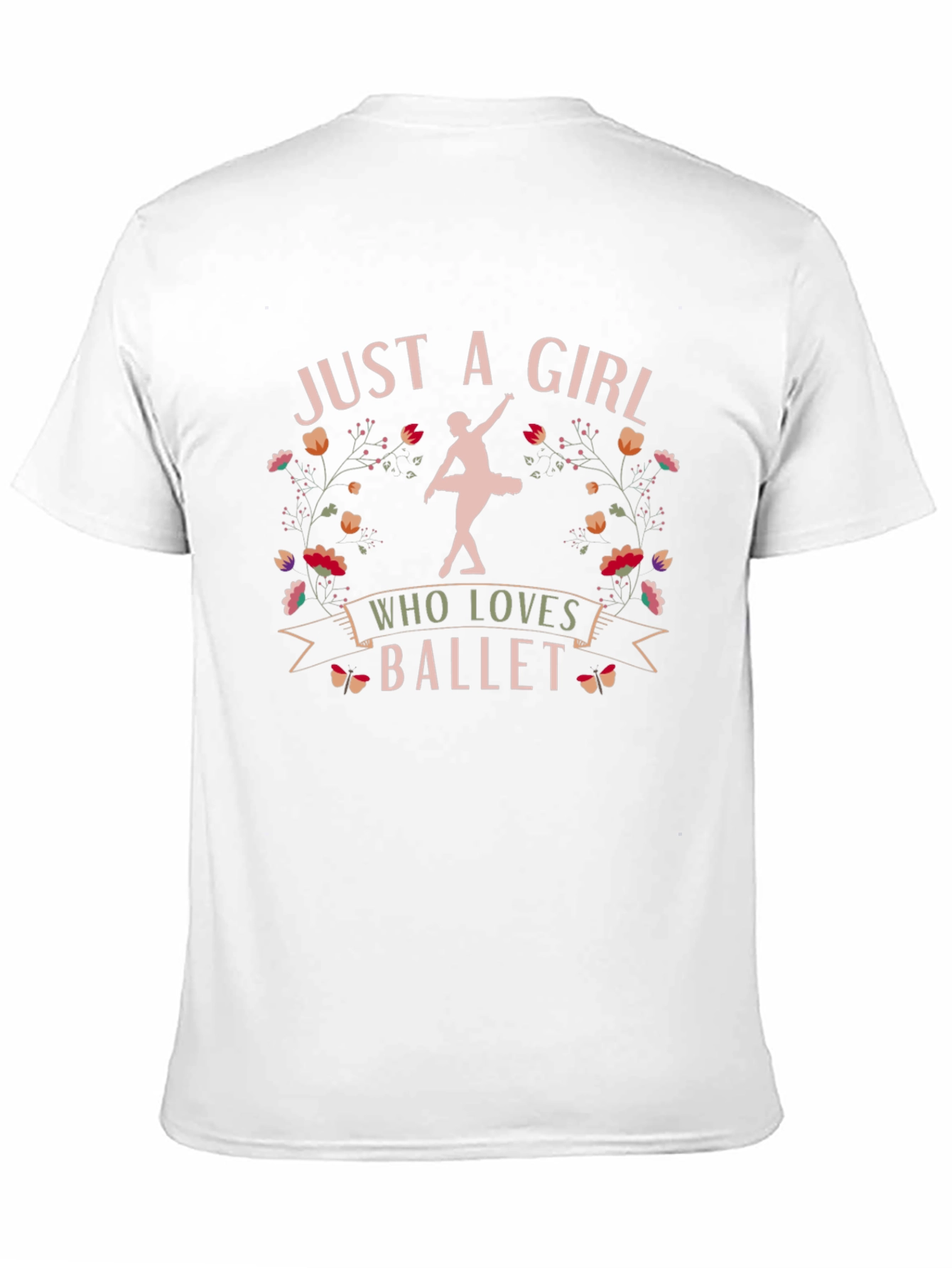 Just A Girl Who Loves Ballet Graphic Tee