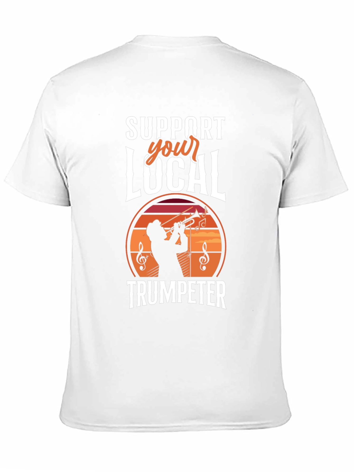 Support Your Local Trumpeter Black T-Shirt