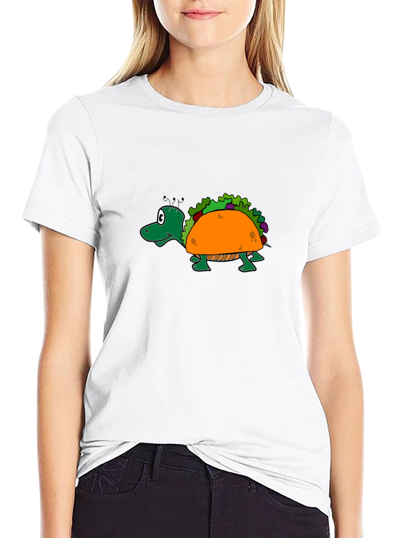 Taco Turtle Graphic Tee - Funny Foodie Shirt