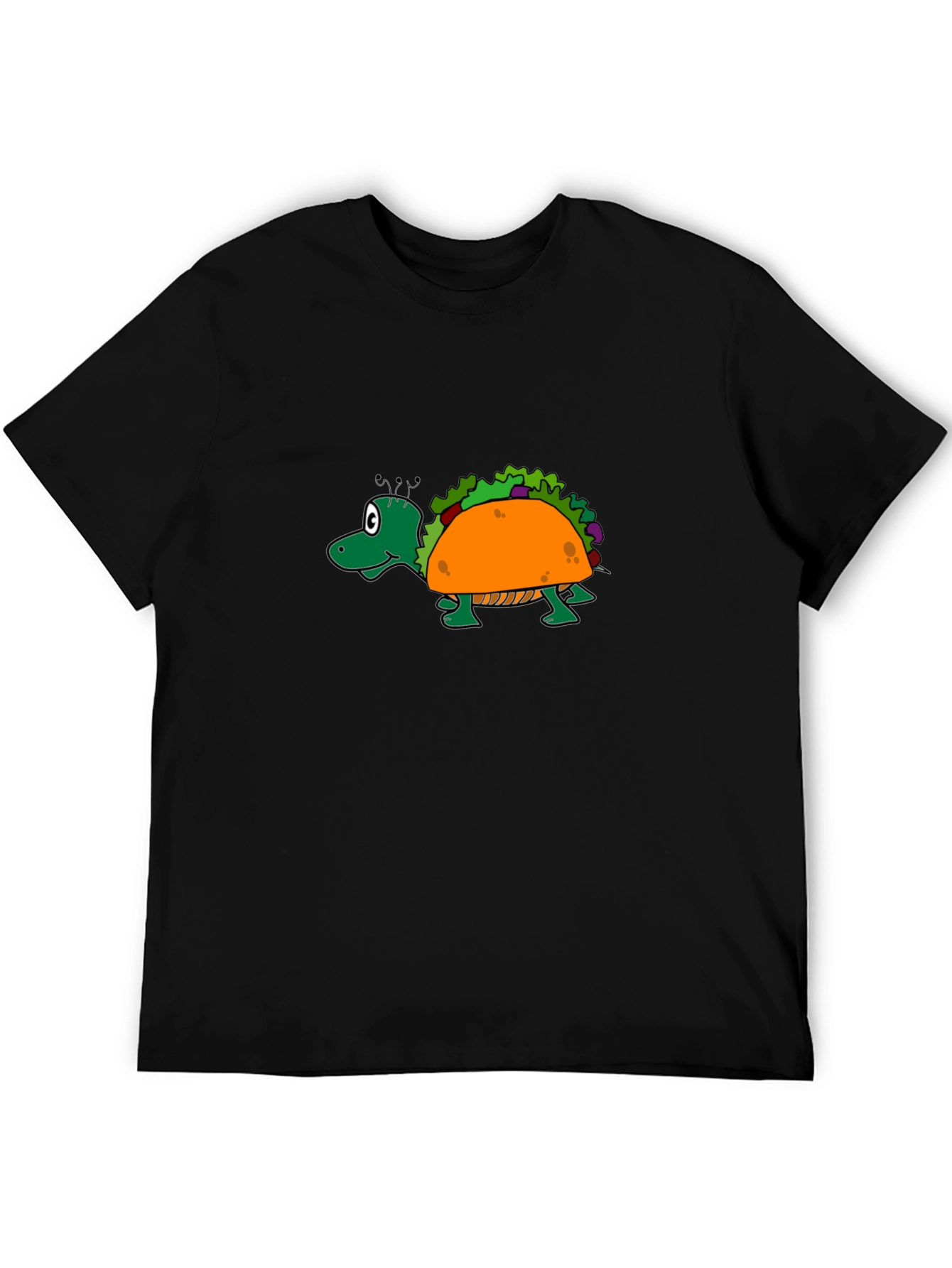Taco Turtle Graphic Tee - Funny Foodie Shirt