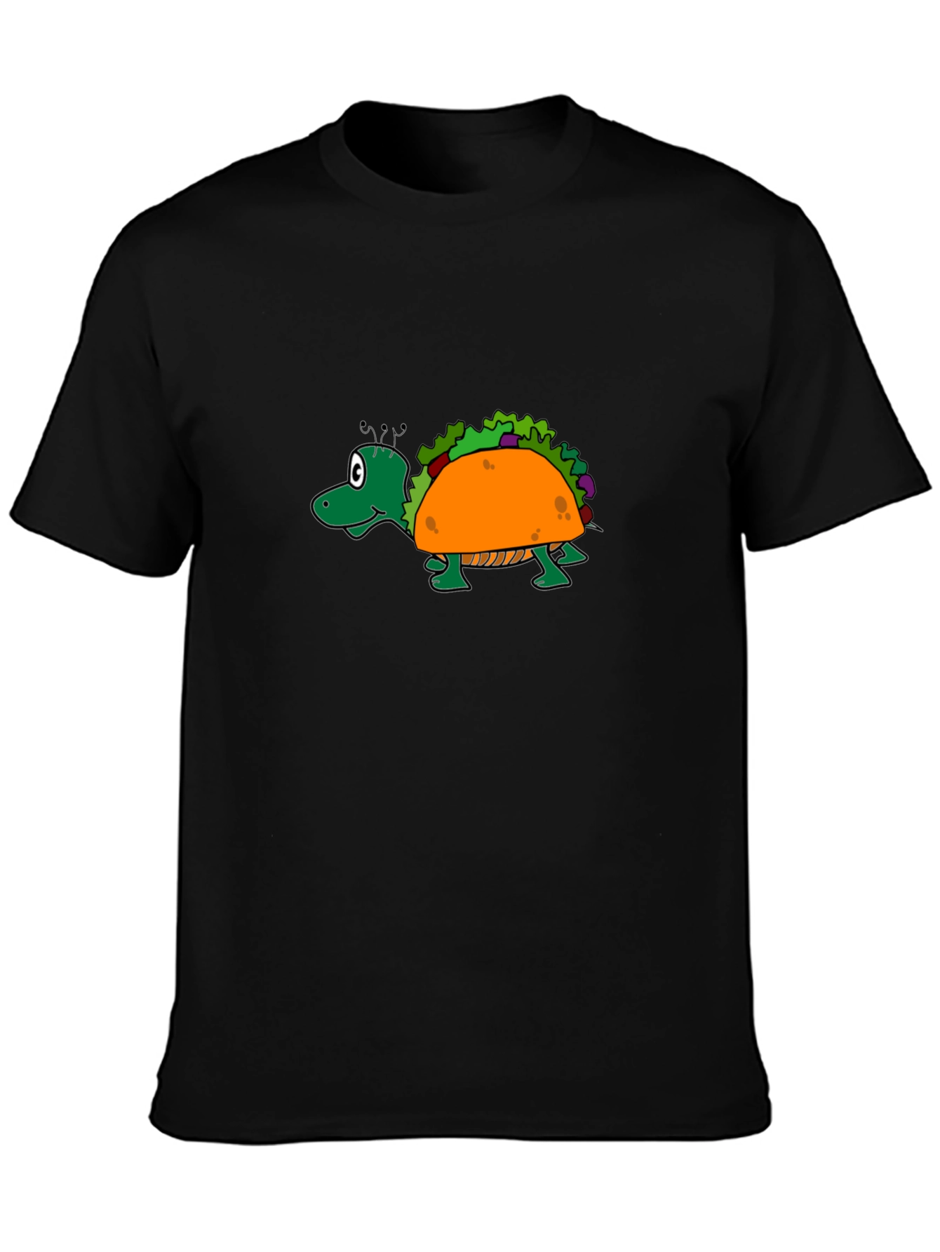 Taco Turtle Graphic Tee - Funny Foodie Shirt