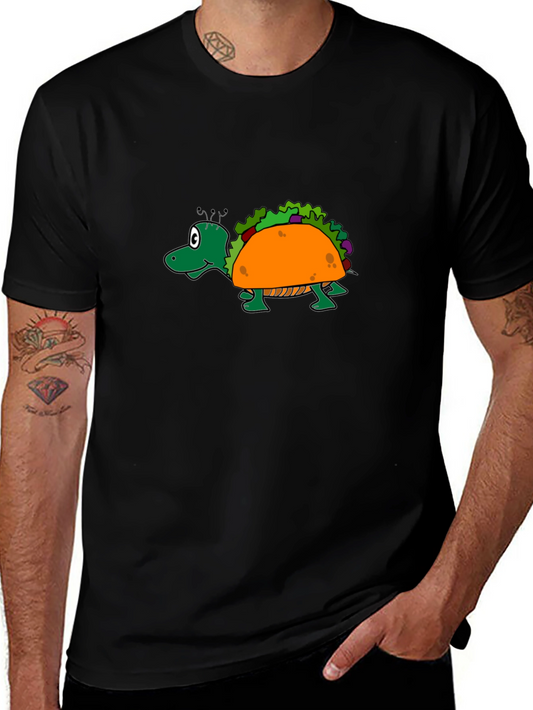 Taco Turtle Graphic Tee - Funny Foodie Shirt