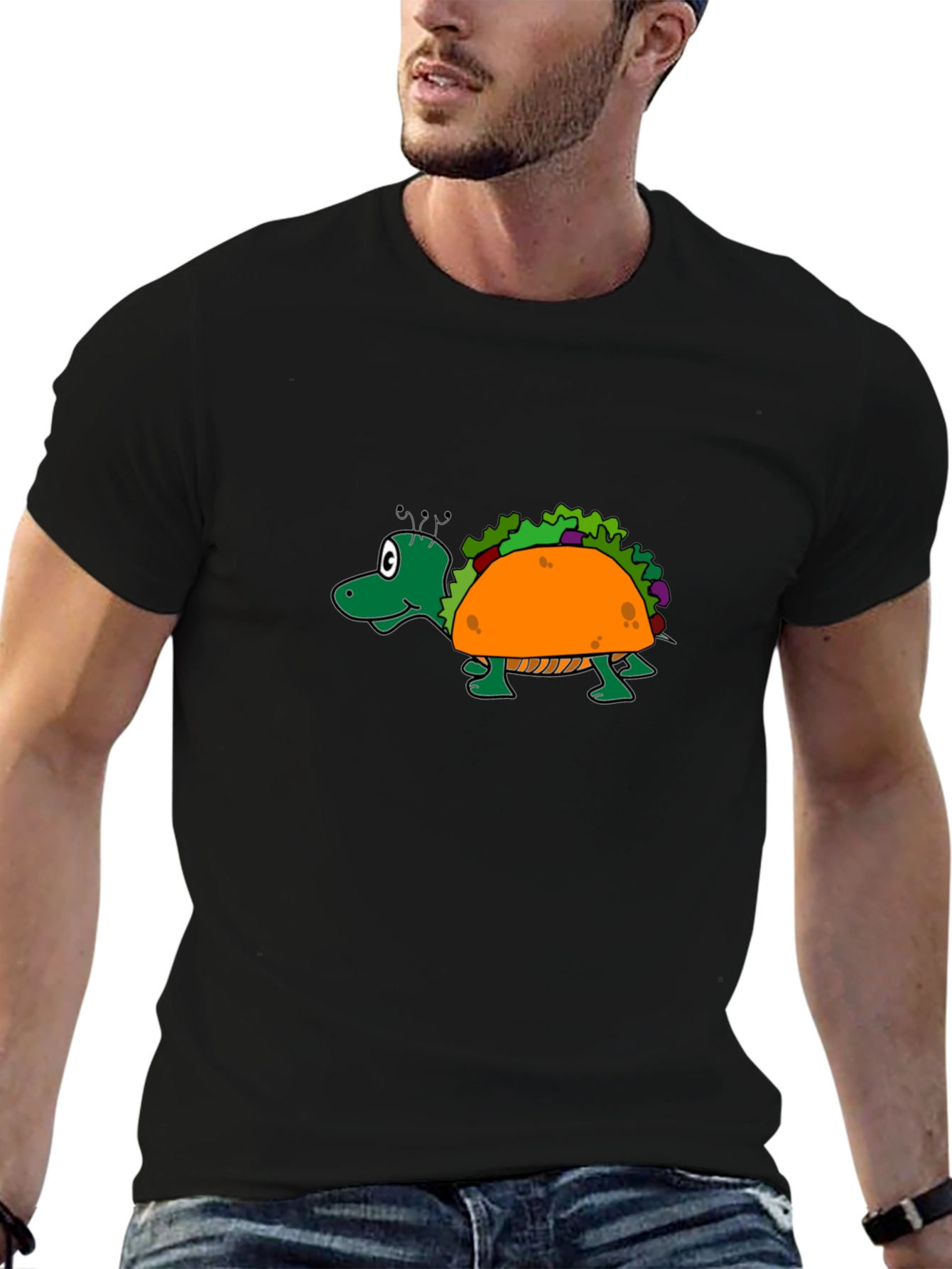 Taco Turtle Graphic Tee - Funny Foodie Shirt