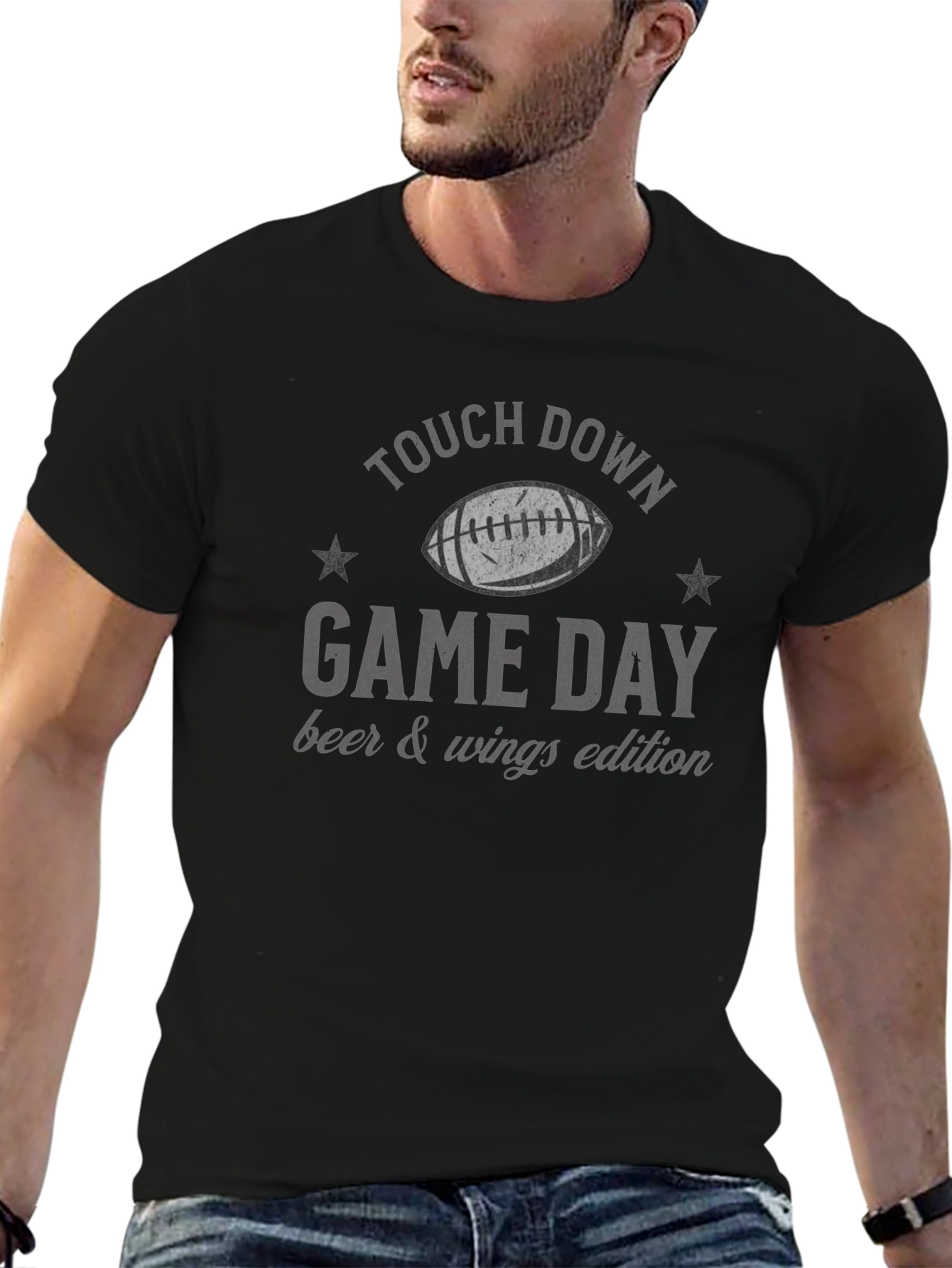 Touchdown Game Day Beer & Wings T-Shirt