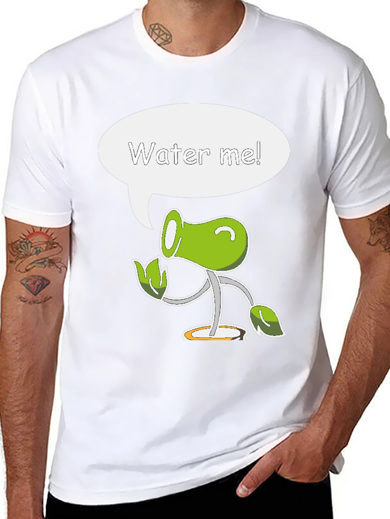 Water Me! Plants vs. Zombies T-Shirt