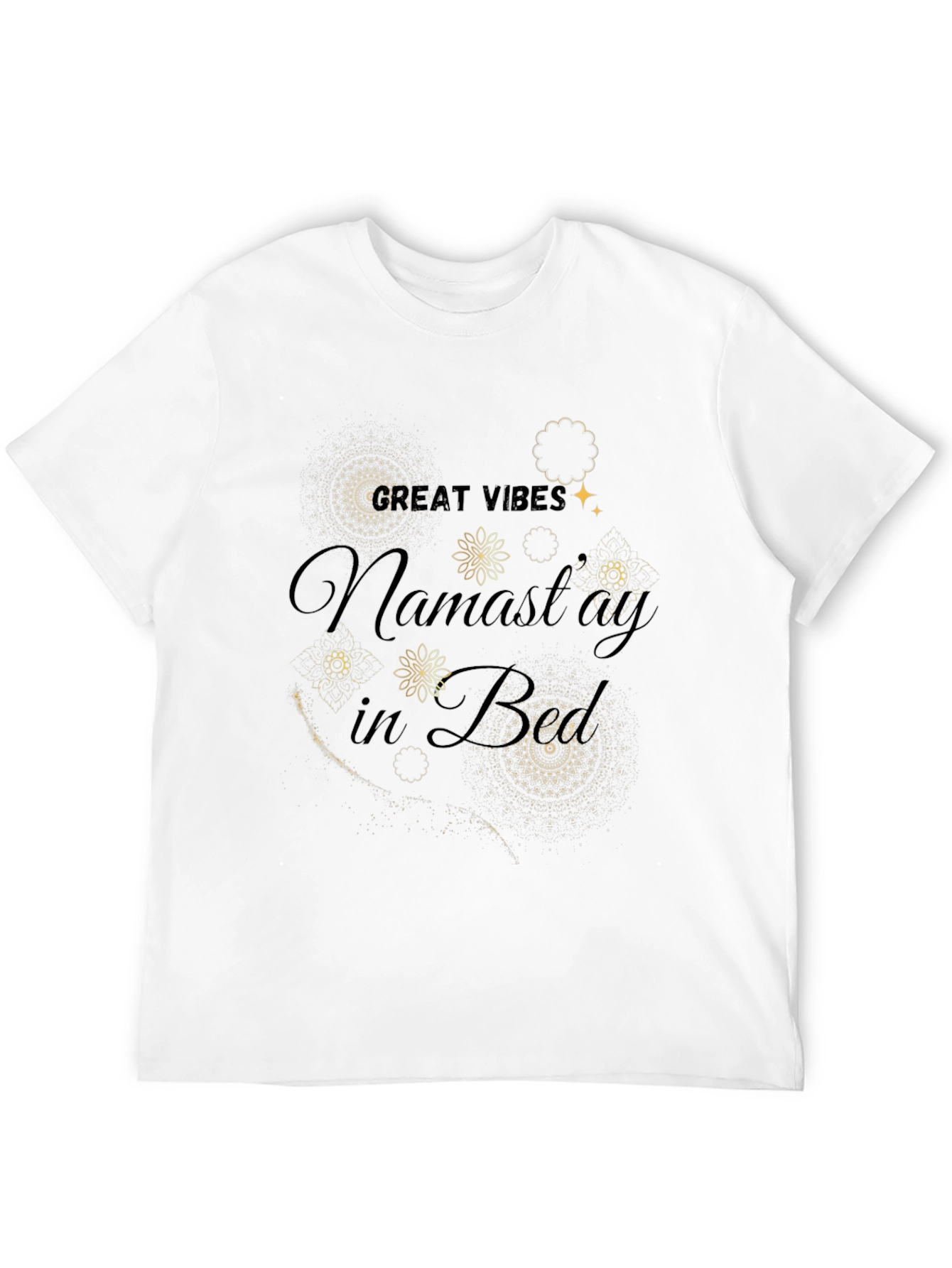 Namaste in Bed Graphic Tee