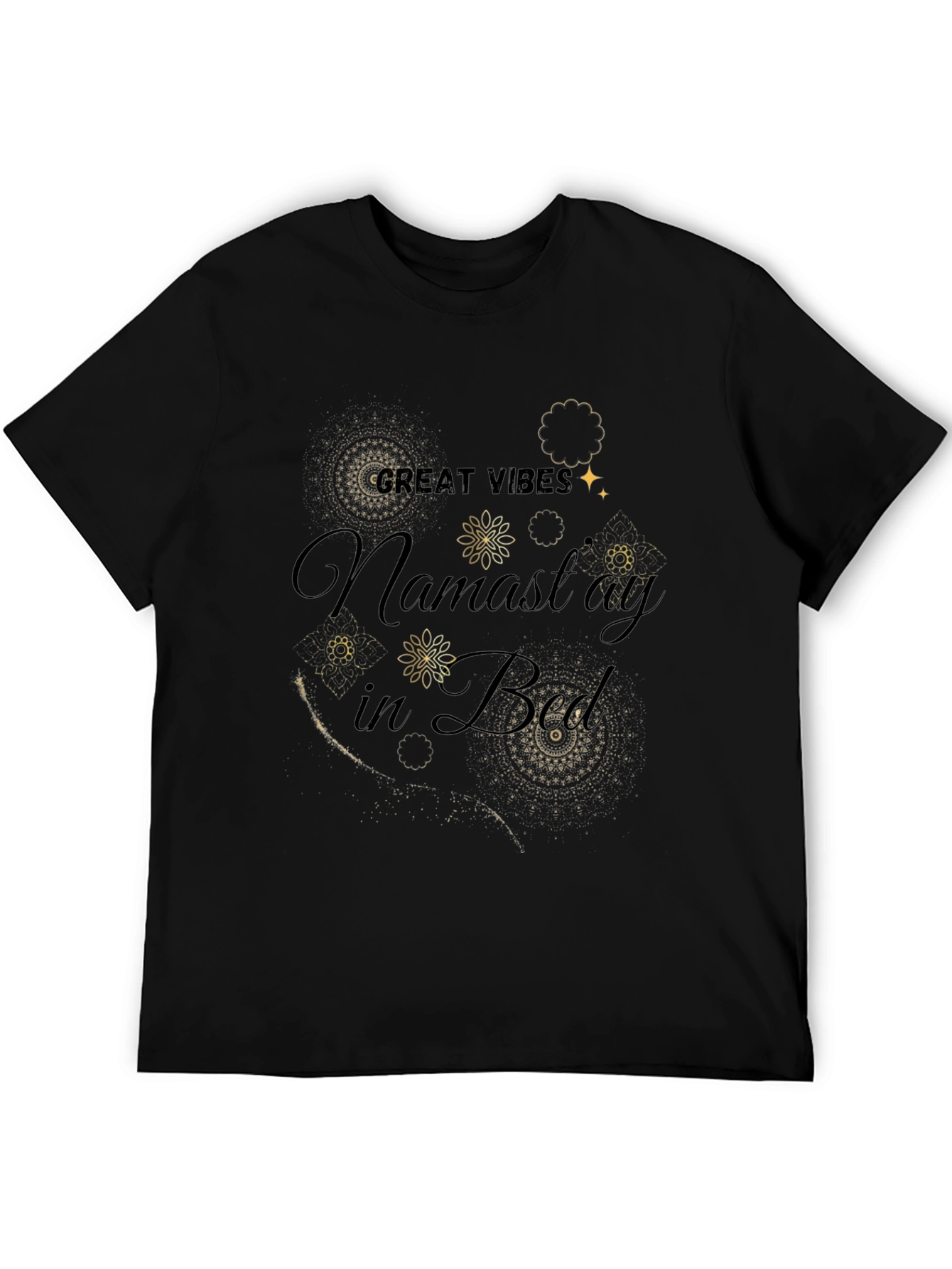 Namaste in Bed Graphic Tee