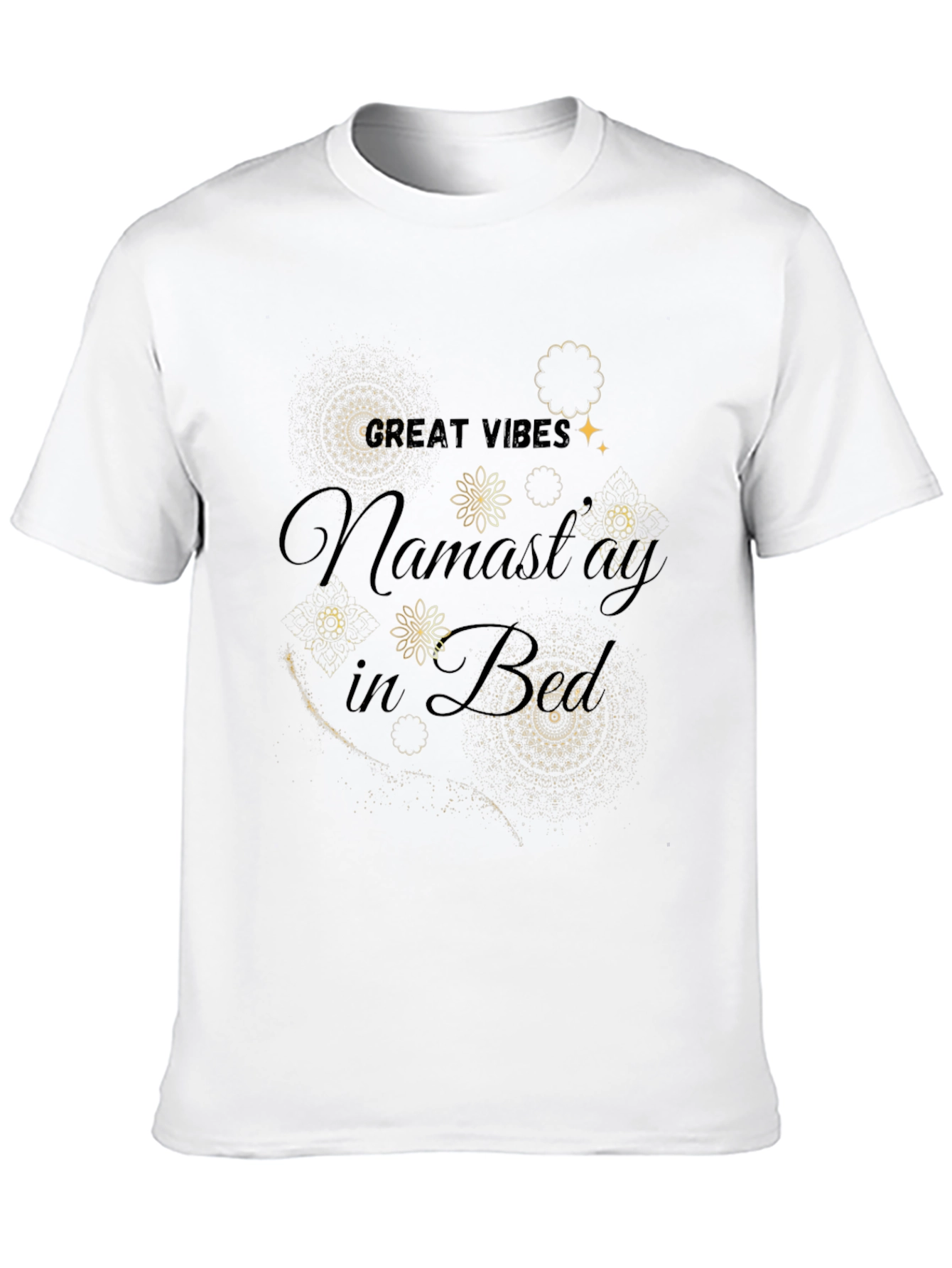 Namaste in Bed Graphic Tee