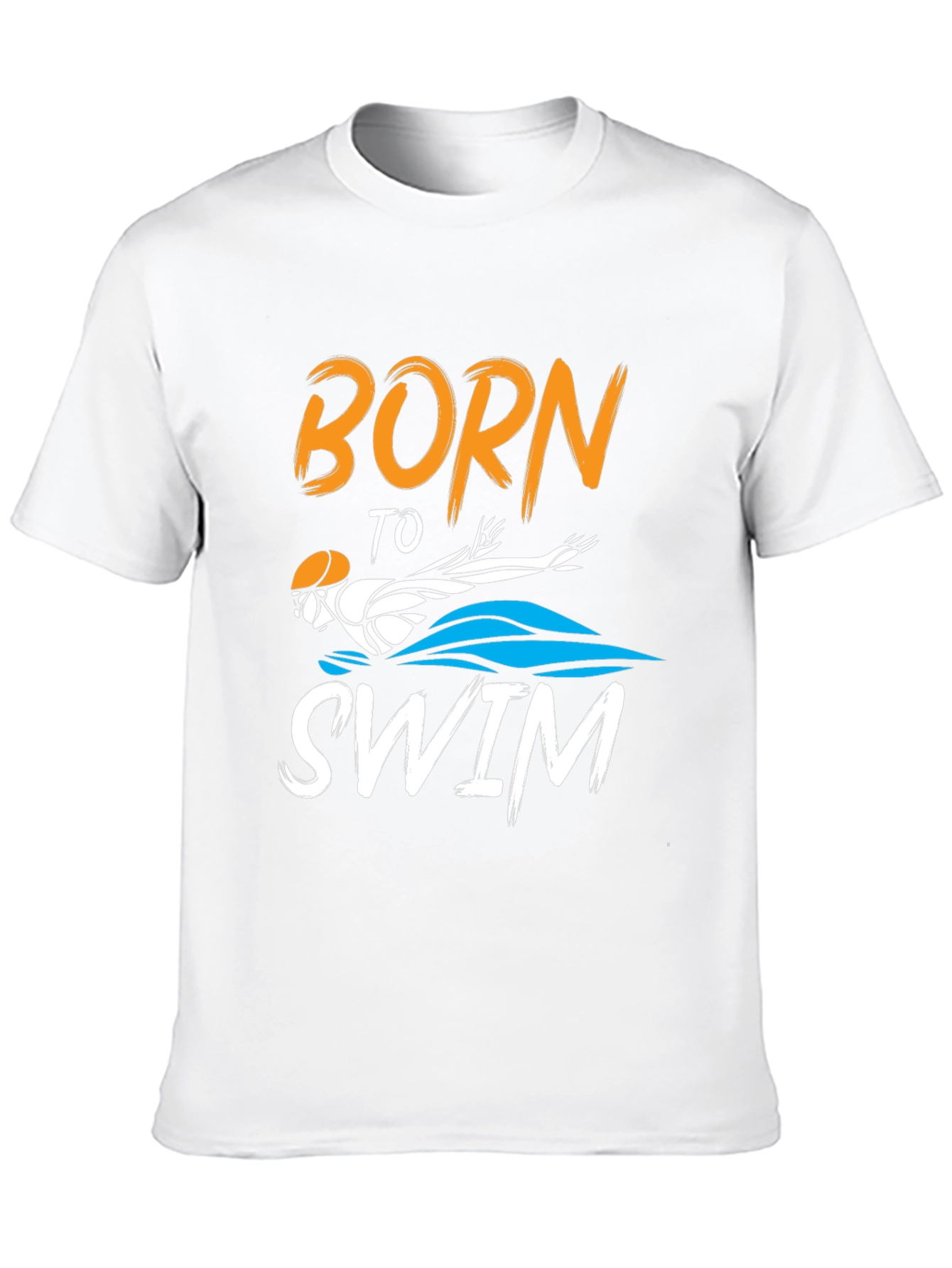 Born To Swim Graphic T-Shirt