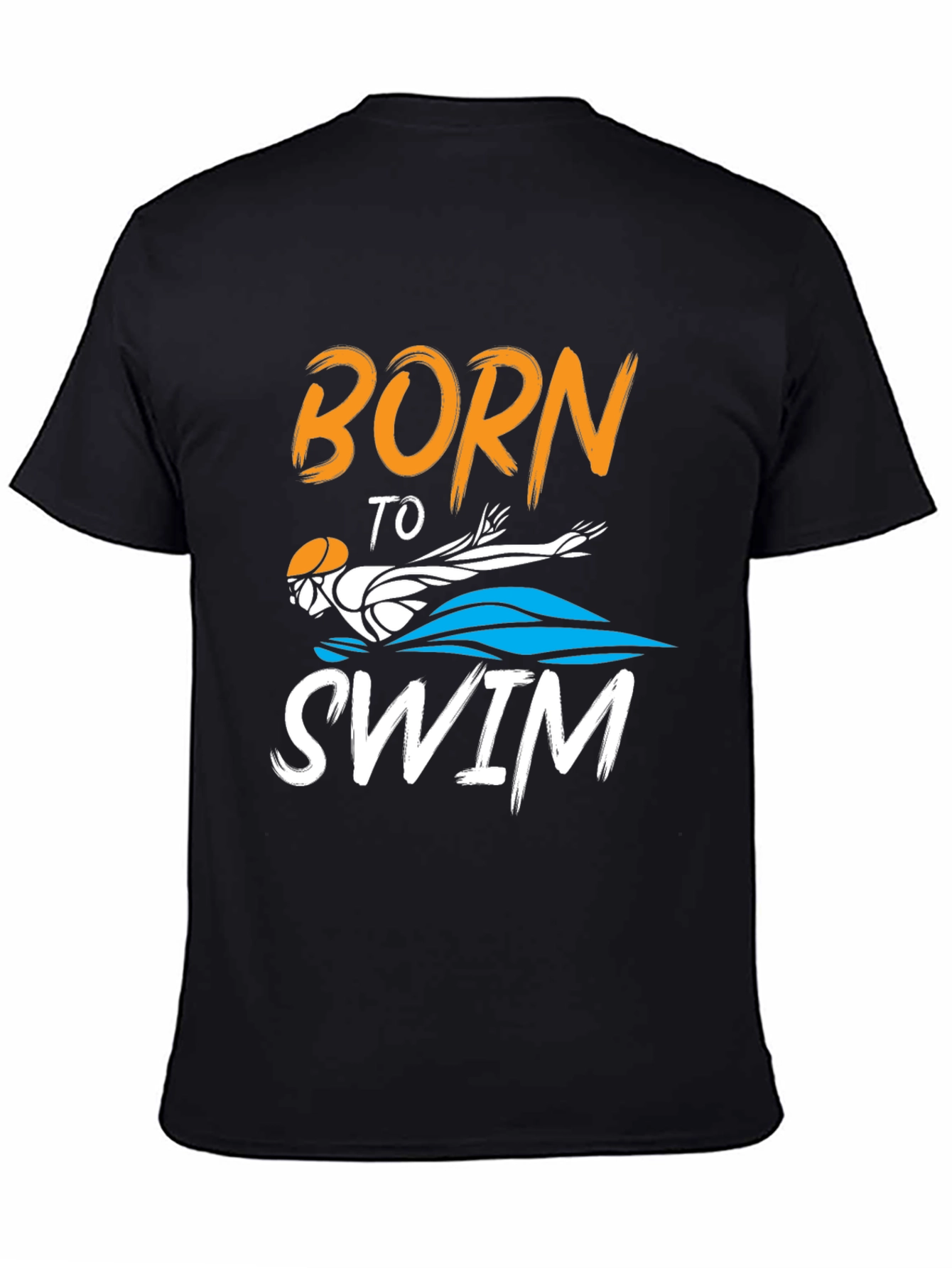 Born To Swim Graphic T-Shirt