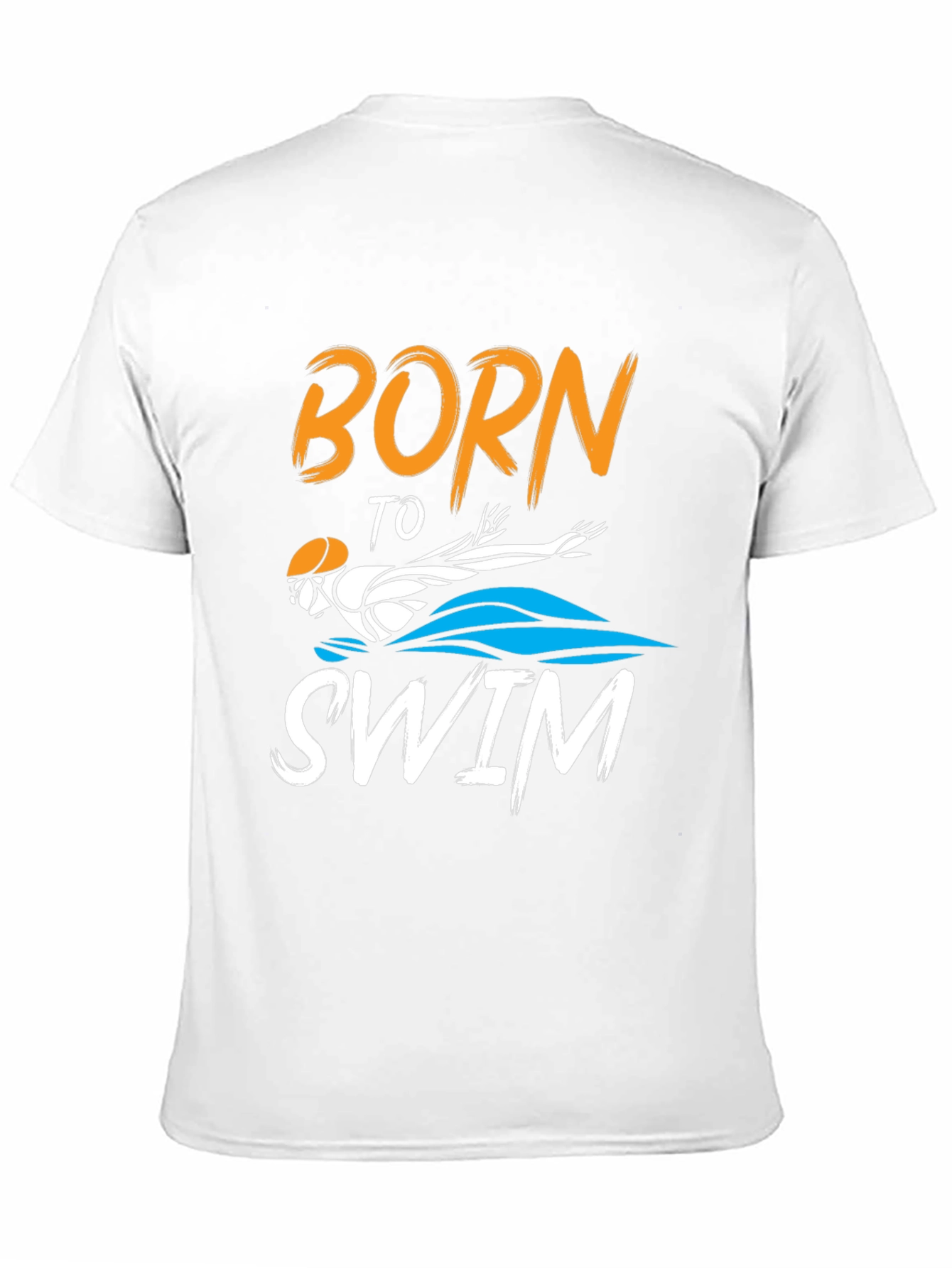 Born To Swim Graphic T-Shirt