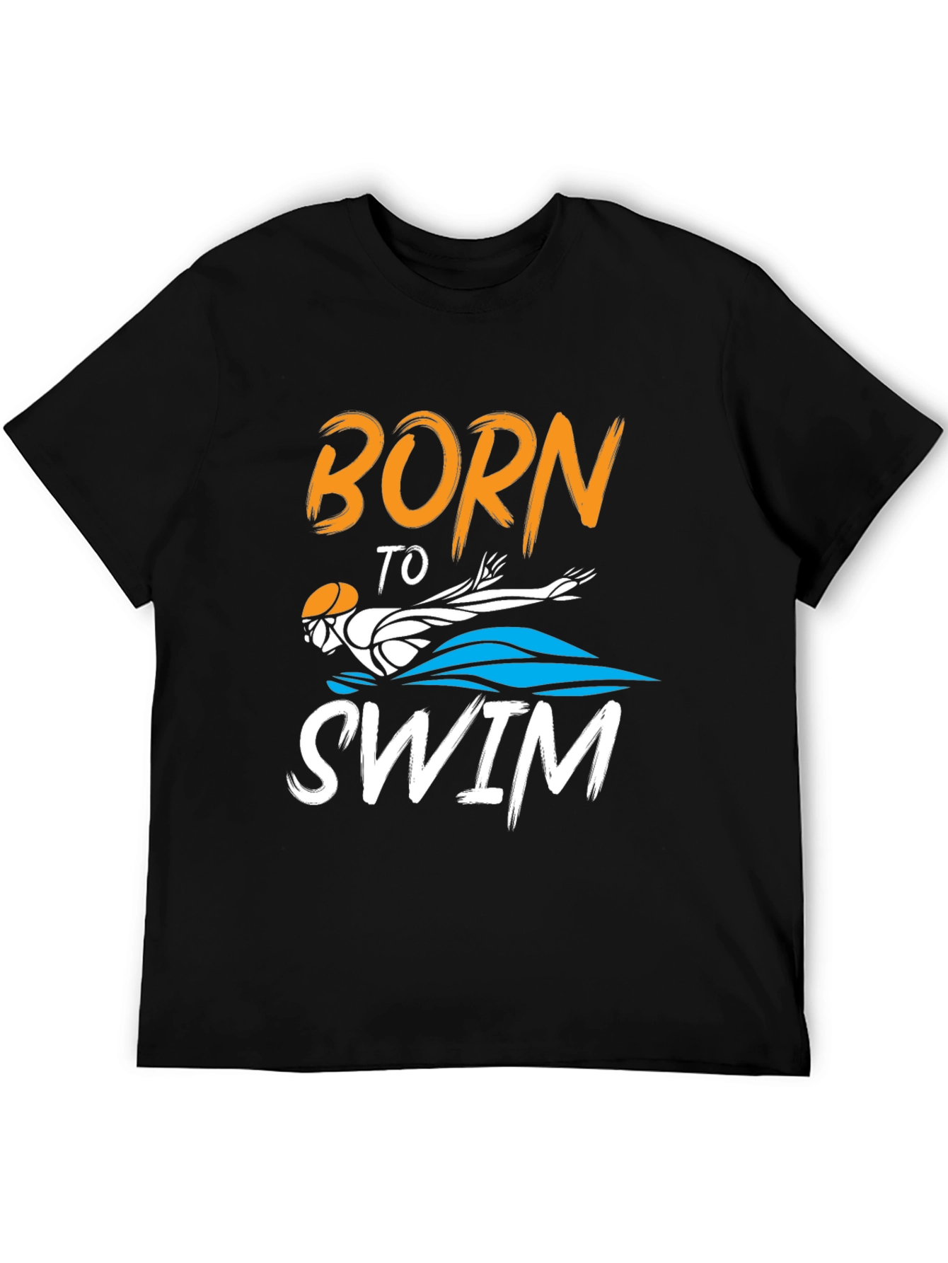 Born To Swim Graphic T-Shirt