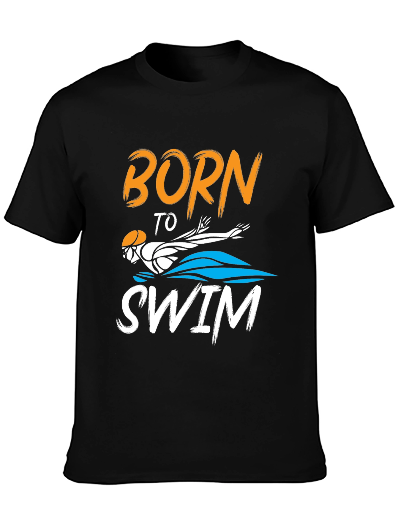 Born To Swim Graphic T-Shirt